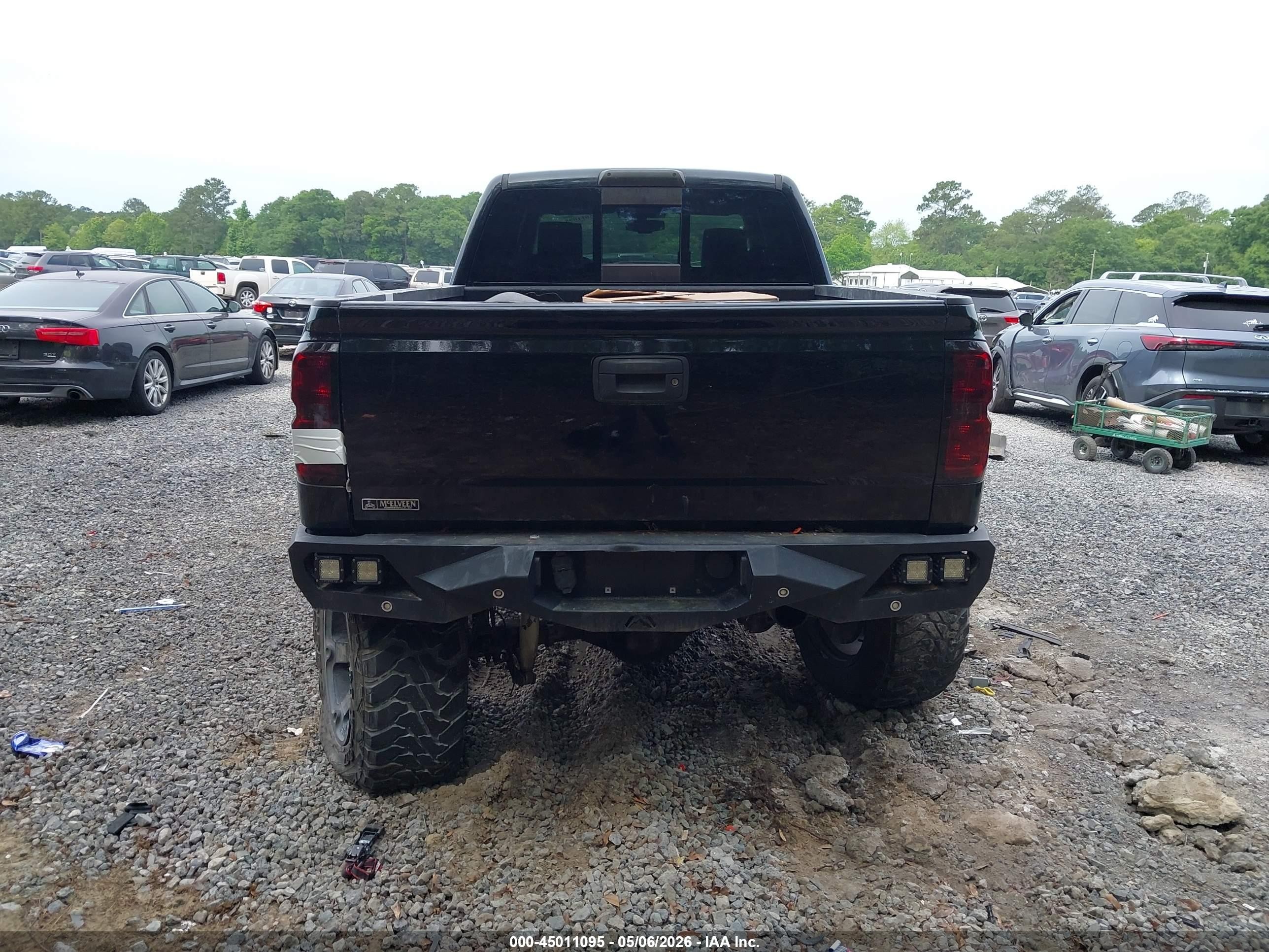 2014 Chevrolet Silverado 1500 2lz Black vin: 3GCUKSEC7EG160938