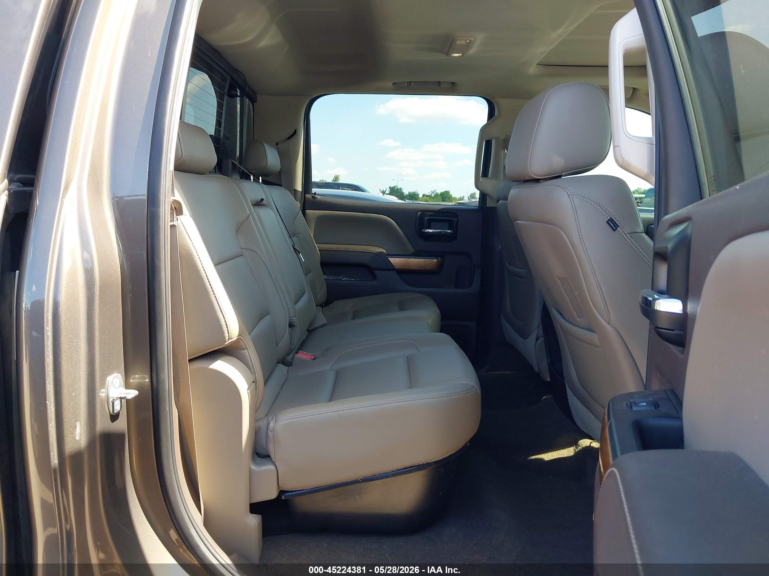 2014 Chevrolet Silverado 1500 1lz Brown vin: 3GCUKSEC7EG231992
