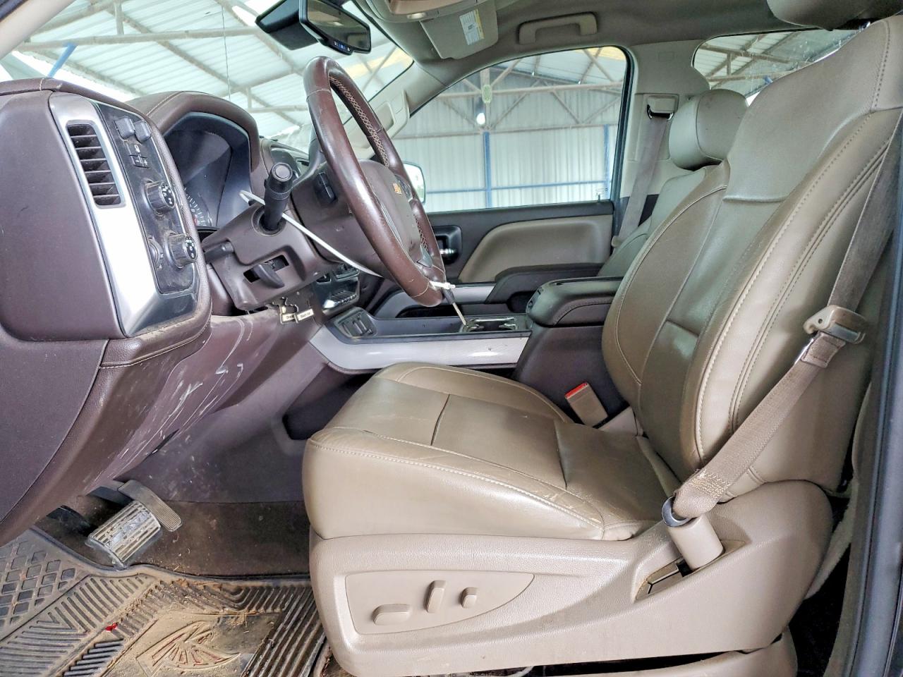 2014 Chevrolet Silverado K1500 Ltz Black vin: 3GCUKSEC7EG262188