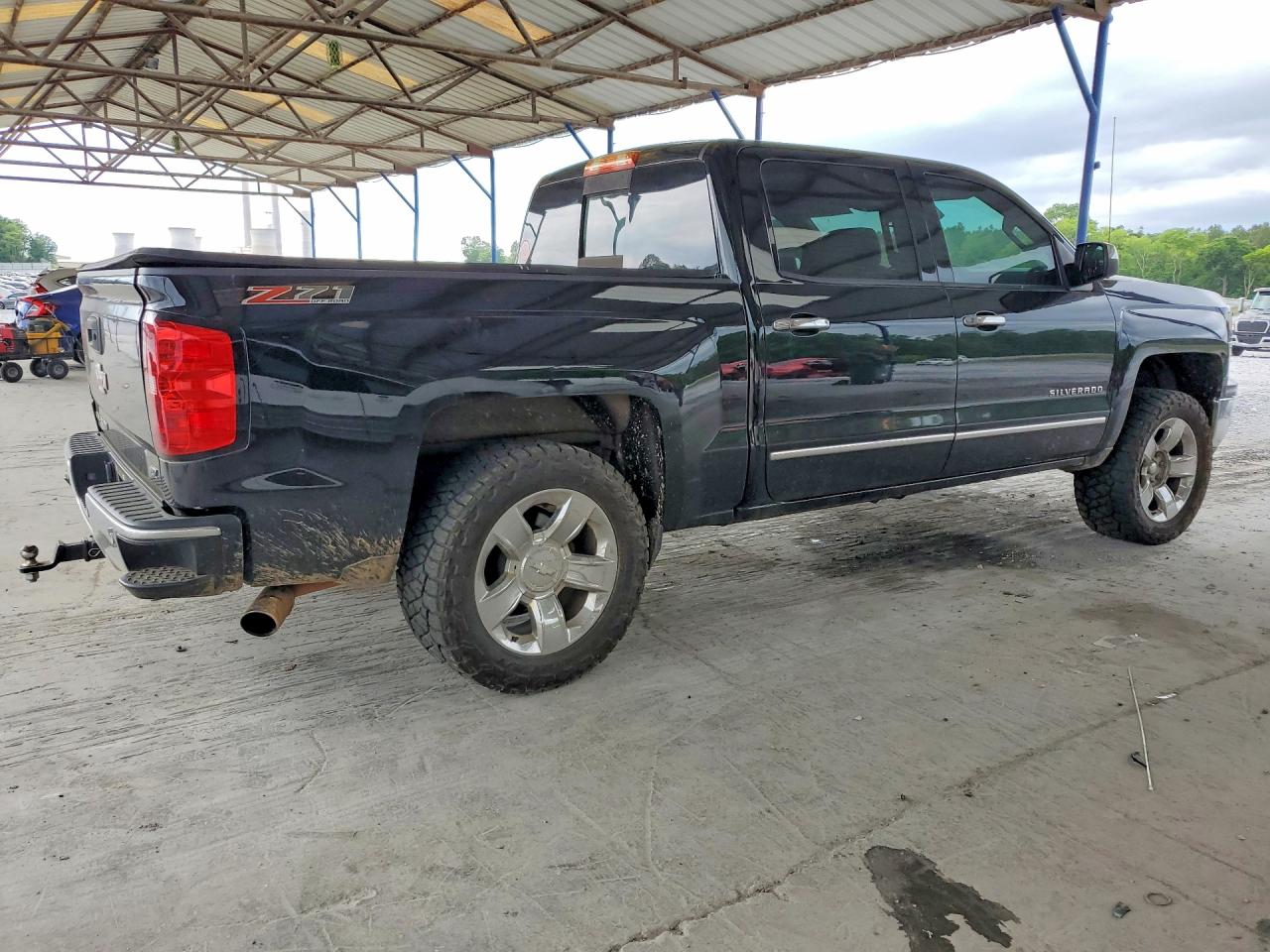 2014 Chevrolet Silverado K1500 Ltz Black vin: 3GCUKSEC7EG262188