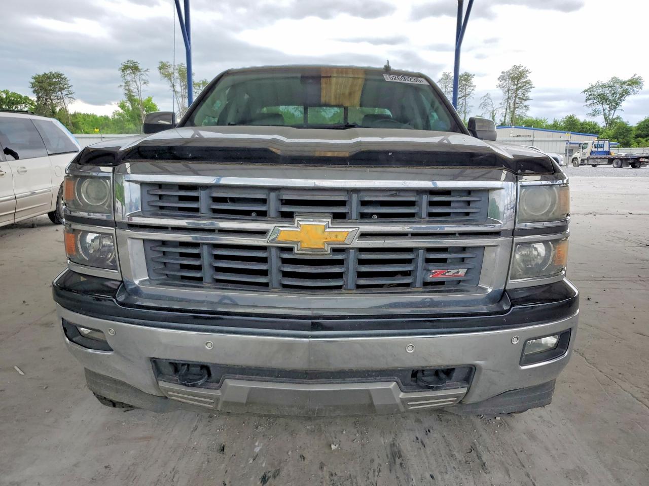 2014 Chevrolet Silverado K1500 Ltz Black vin: 3GCUKSEC7EG262188
