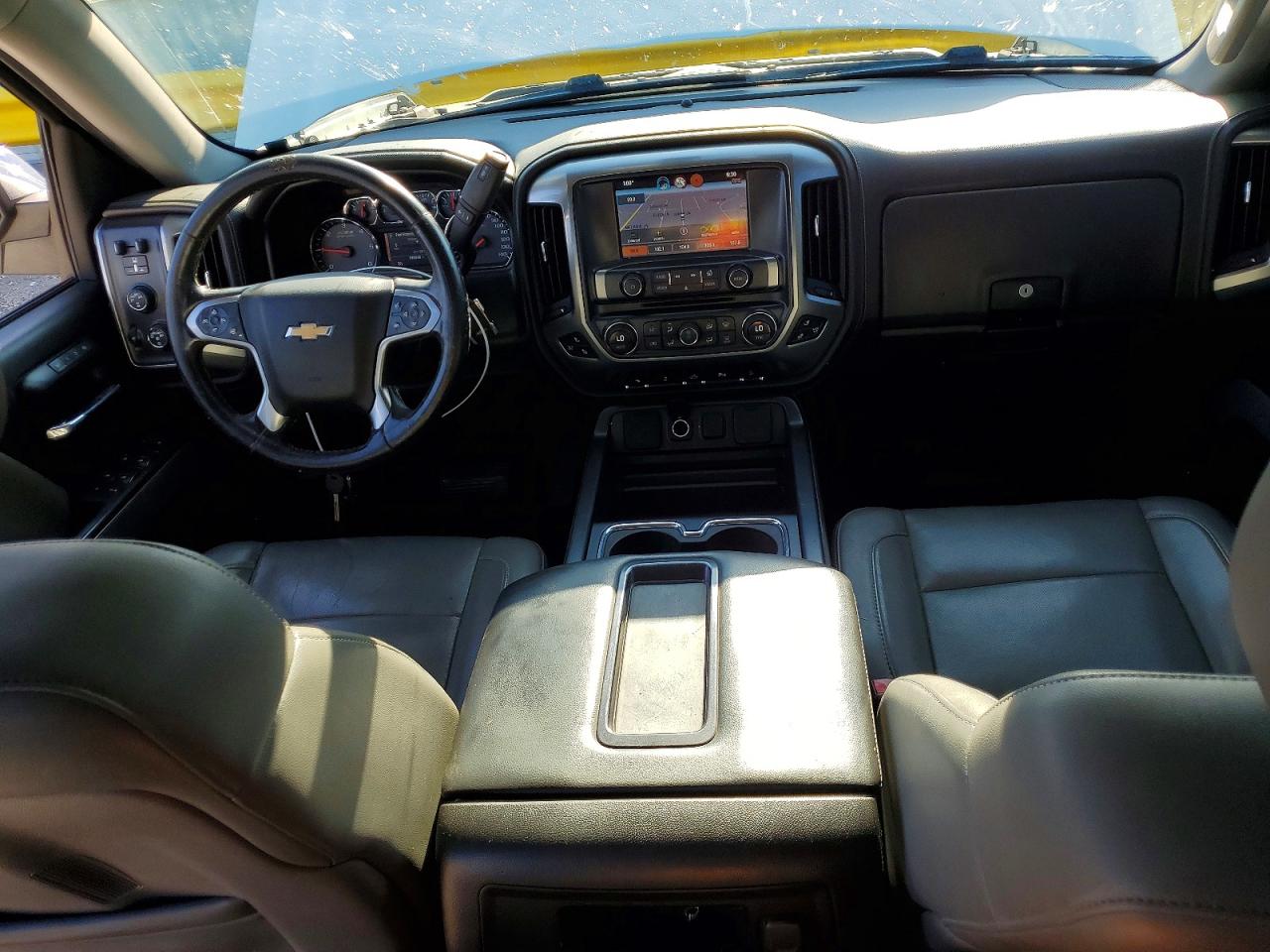 2014 Chevrolet Silverado K1500 Ltz White vin: 3GCUKSEC7EG293618