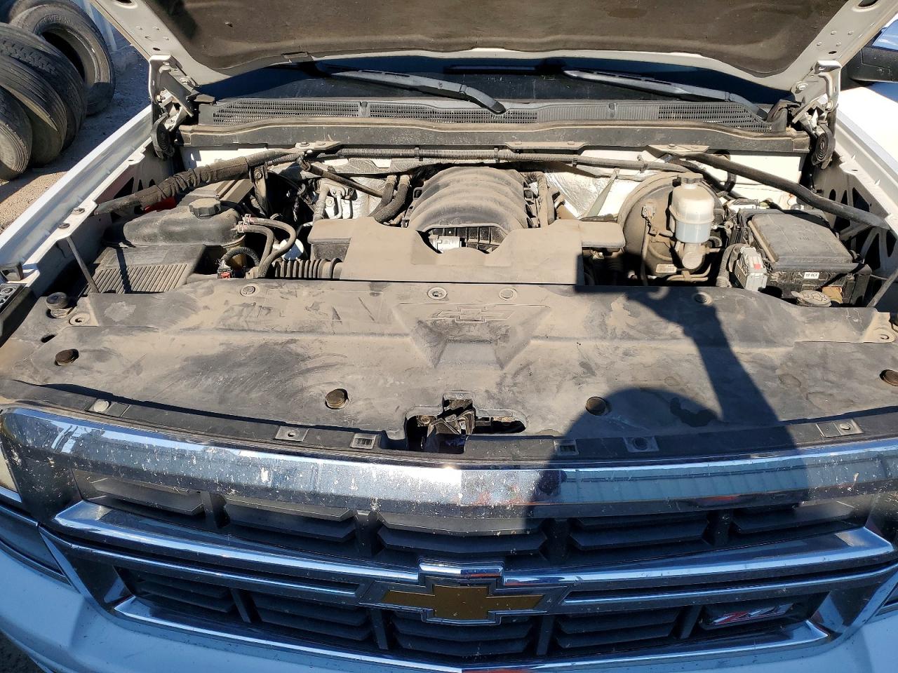 2014 Chevrolet Silverado K1500 Ltz White vin: 3GCUKSEC7EG293618