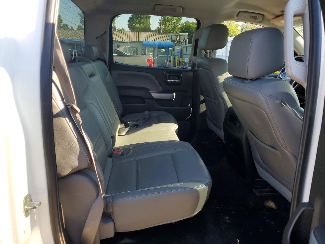 2014 Chevrolet Silverado K1500 Ltz White vin: 3GCUKSEC7EG293618