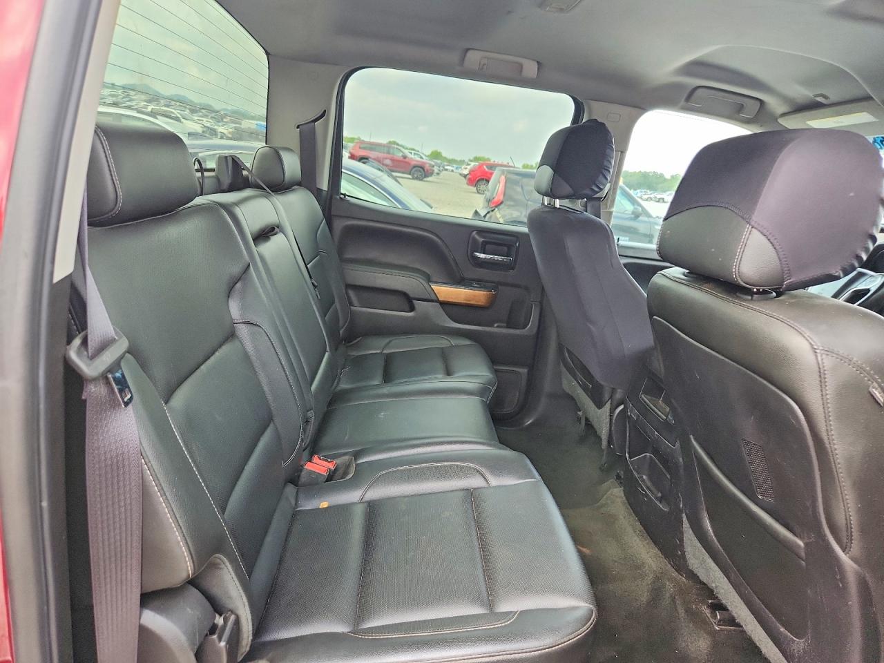 2014 Chevrolet Silverado K1500 Ltz Red vin: 3GCUKSEC7EG309087