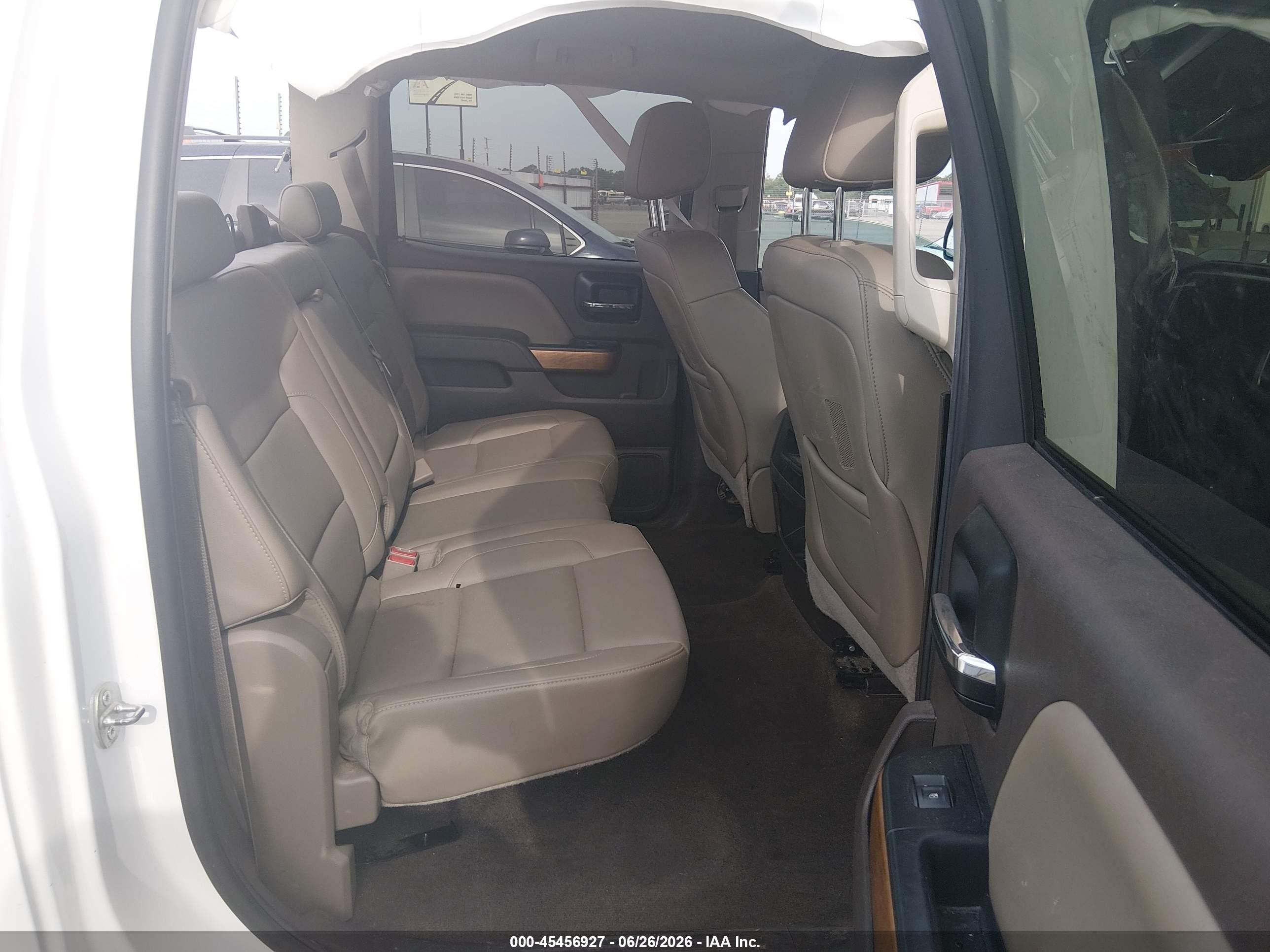2014 Chevrolet Silverado 1500 Ltz White vin: 3GCUKSEC7EG320140