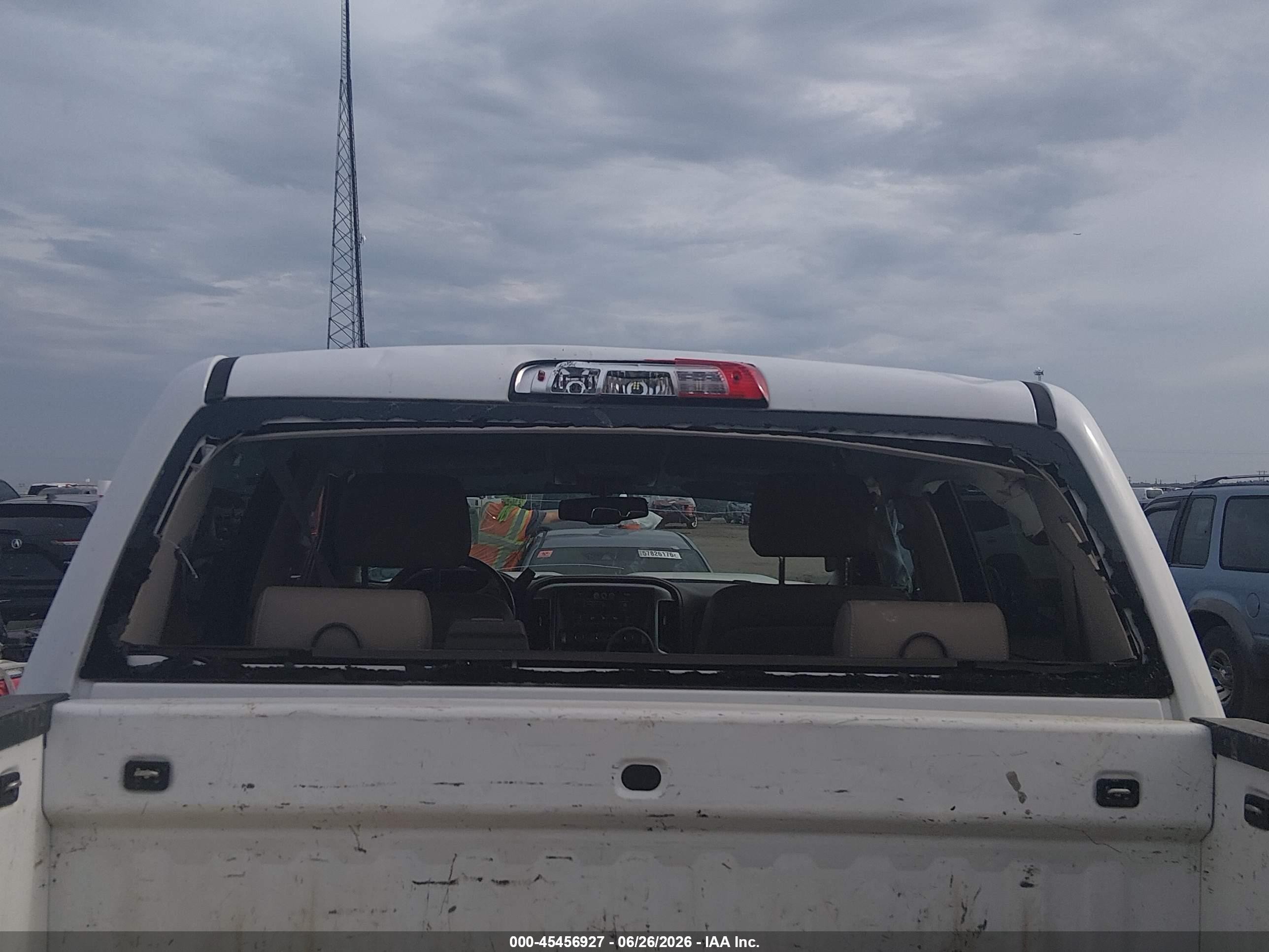 2014 Chevrolet Silverado 1500 Ltz White vin: 3GCUKSEC7EG320140