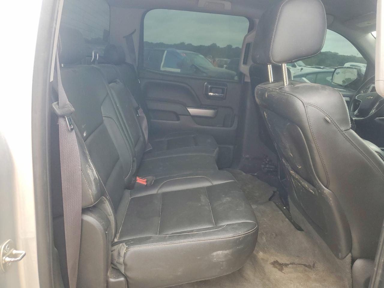 2014 Chevrolet Silverado K1500 Ltz Silver vin: 3GCUKSEC7EG335155