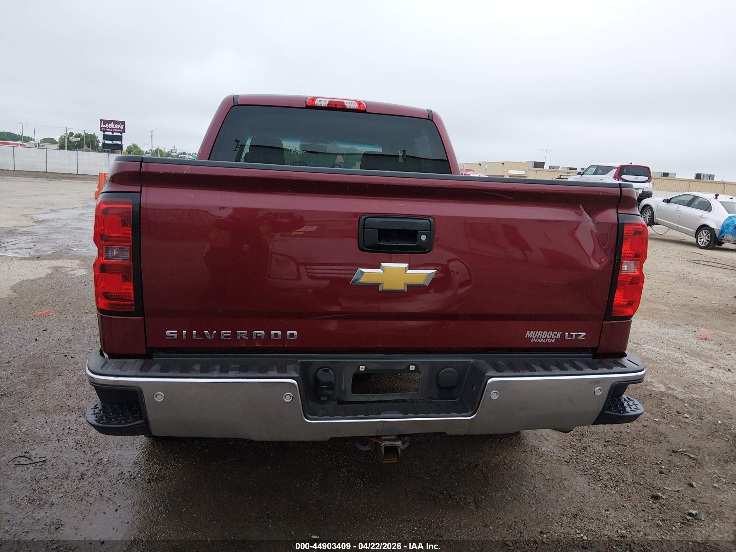 2014 Chevrolet Silverado 1500 2lz Темно-бордовый vin: 3GCUKSEC7EG351260