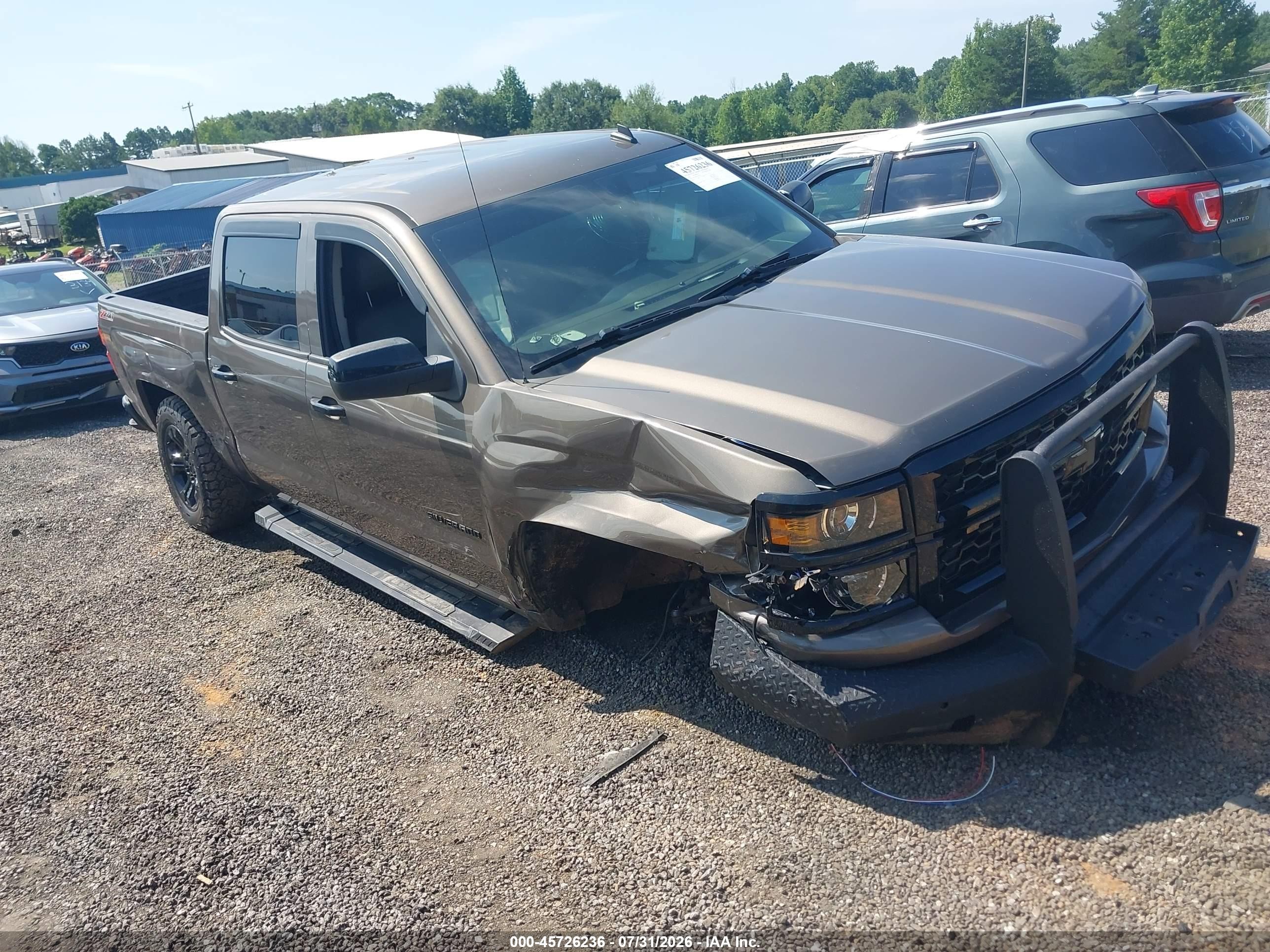 2014 Chevrolet Silverado 1500 Ltz Коричневый vin: 3GCUKSEC7EG375932