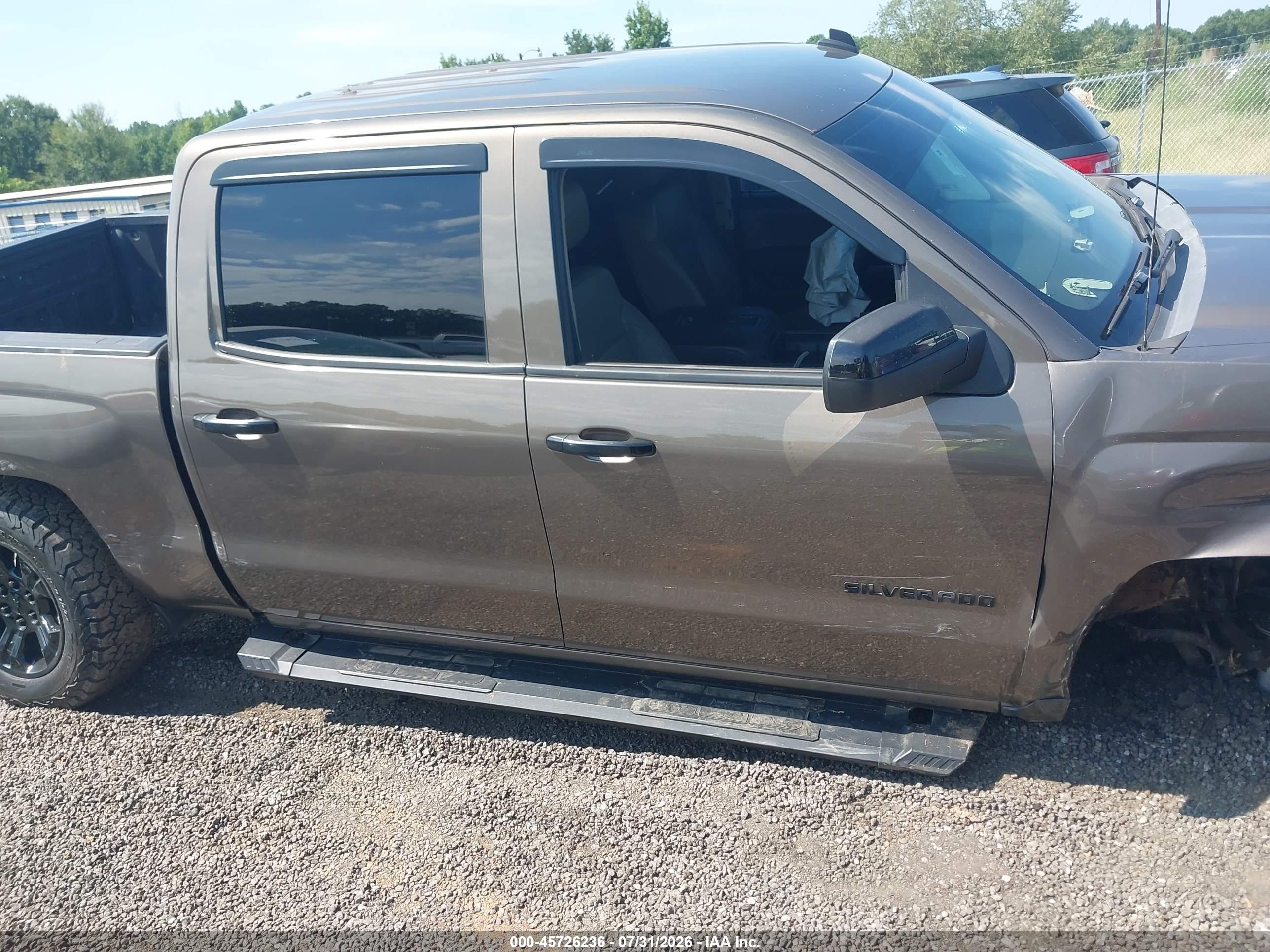 2014 Chevrolet Silverado 1500 Ltz Коричневый vin: 3GCUKSEC7EG375932
