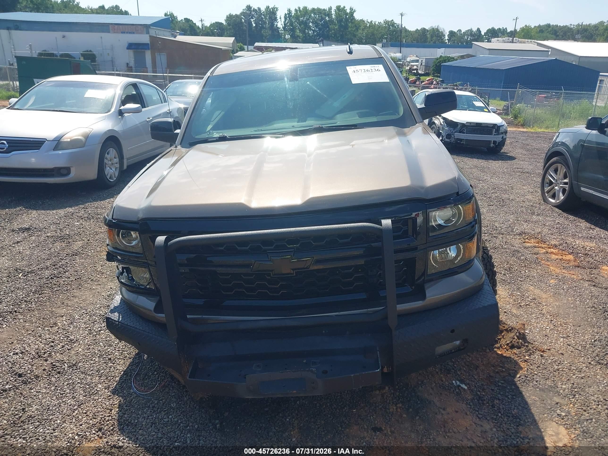 2014 Chevrolet Silverado 1500 Ltz Коричневый vin: 3GCUKSEC7EG375932
