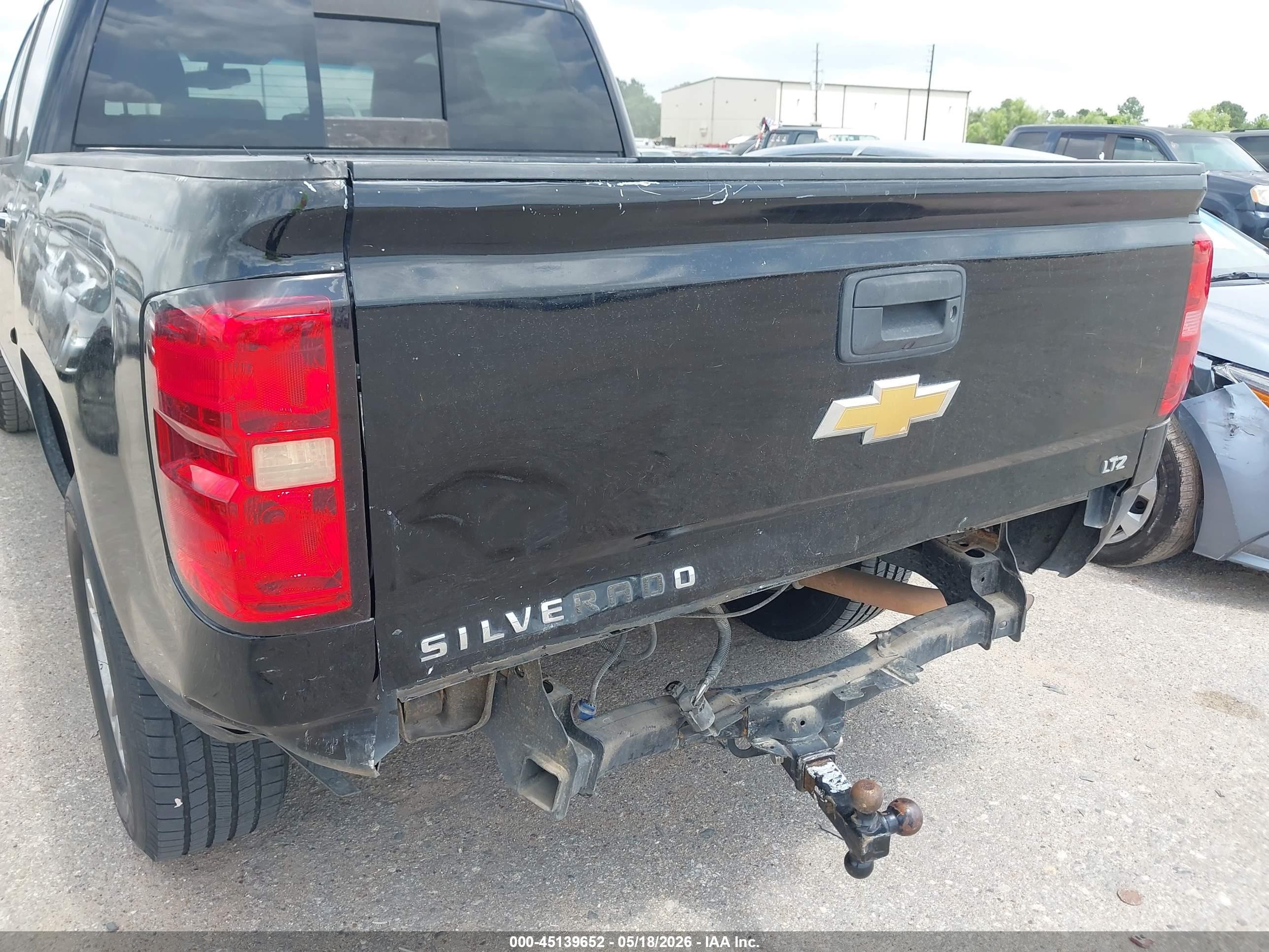 2014 Chevrolet Silverado 1500 1lz Black vin: 3GCUKSEC7EG398935