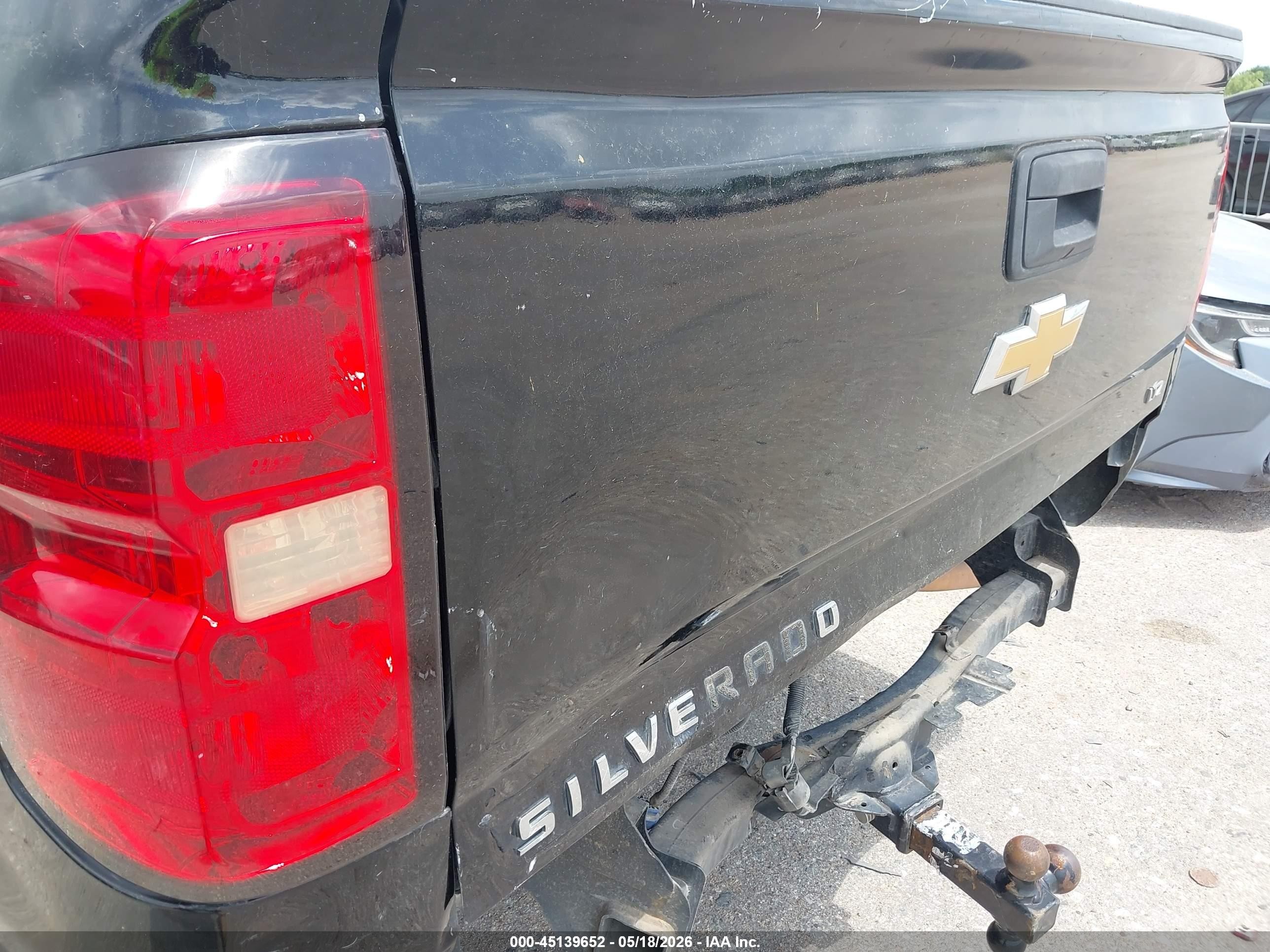 2014 Chevrolet Silverado 1500 1lz Black vin: 3GCUKSEC7EG398935
