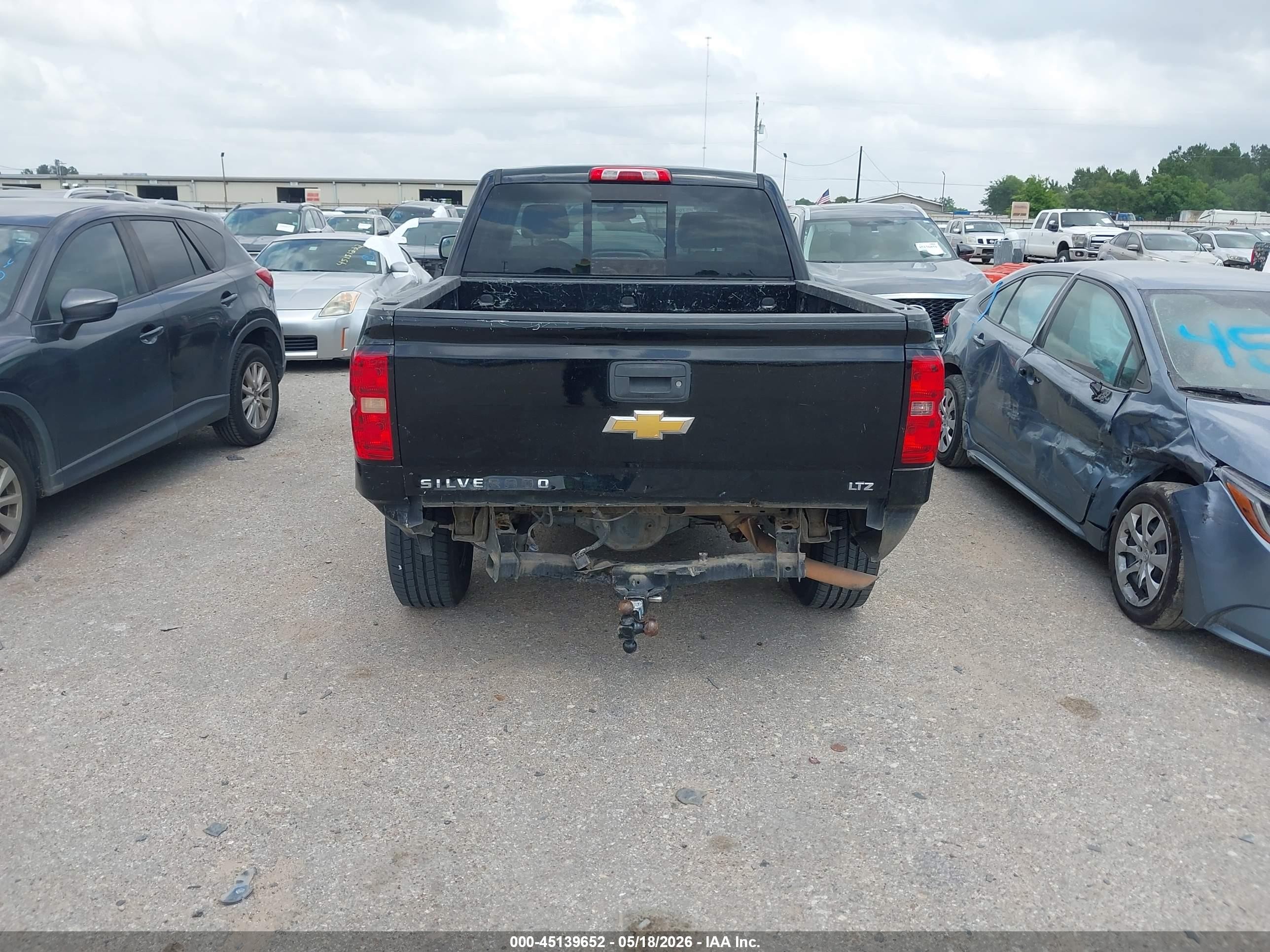 2014 Chevrolet Silverado 1500 1lz Black vin: 3GCUKSEC7EG398935