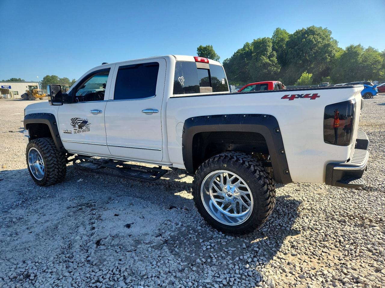 2015 Chevrolet Silverado K1500 Ltz White vin: 3GCUKSEC7FG285116
