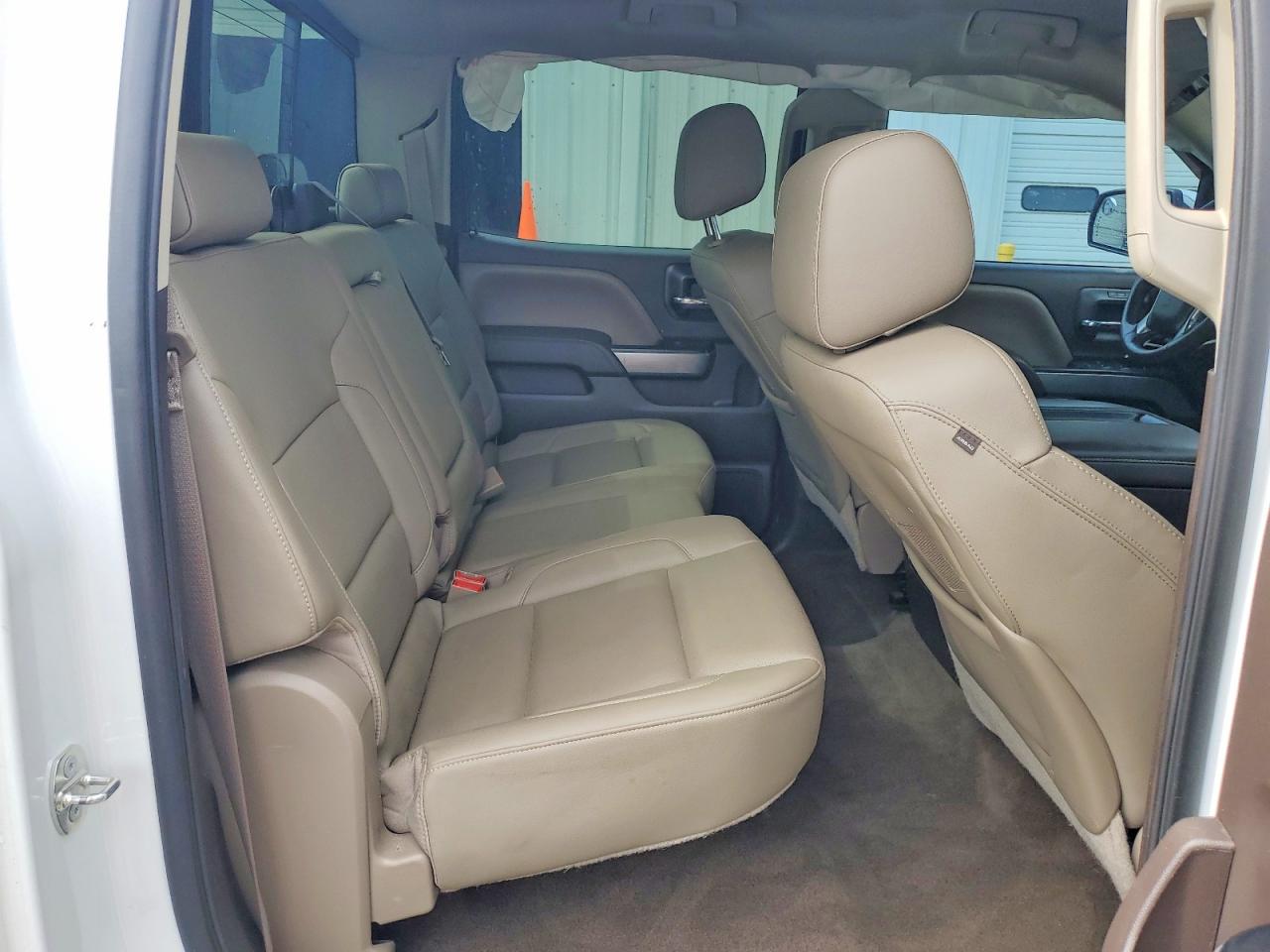 2015 Chevrolet Silverado K1500 Ltz White vin: 3GCUKSEC7FG393865
