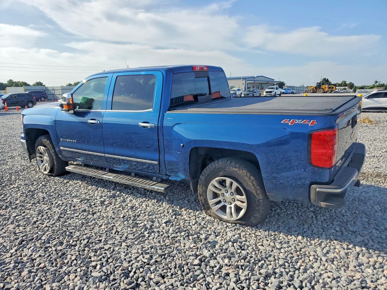 2015 Chevrolet Silverado K1500 Ltz Blue vin: 3GCUKSEC7FG408705