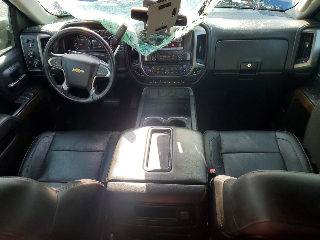 2015 Chevrolet Silverado K1500 Ltz Blue vin: 3GCUKSEC7FG408705