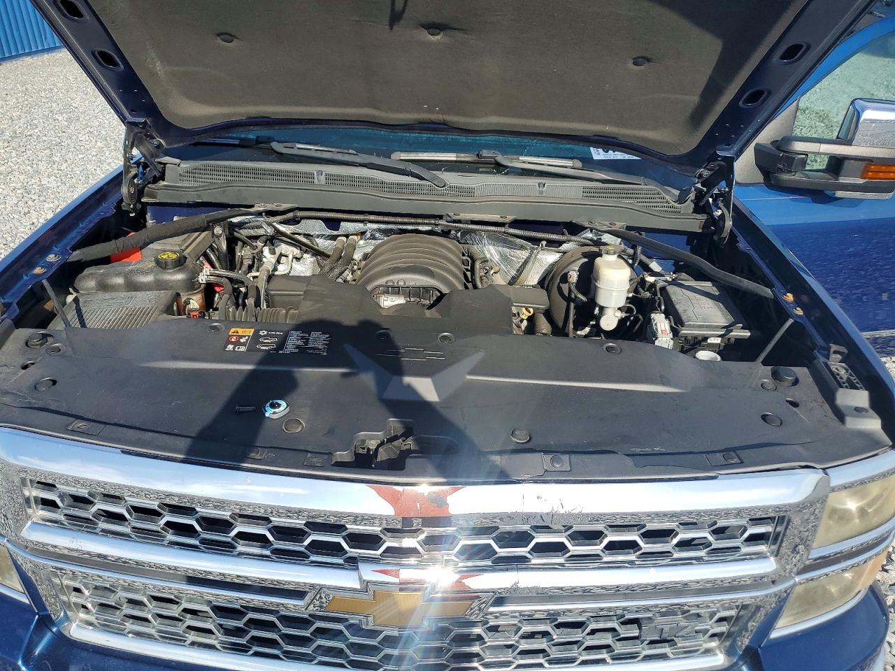 2015 Chevrolet Silverado K1500 Ltz Blue vin: 3GCUKSEC7FG408705