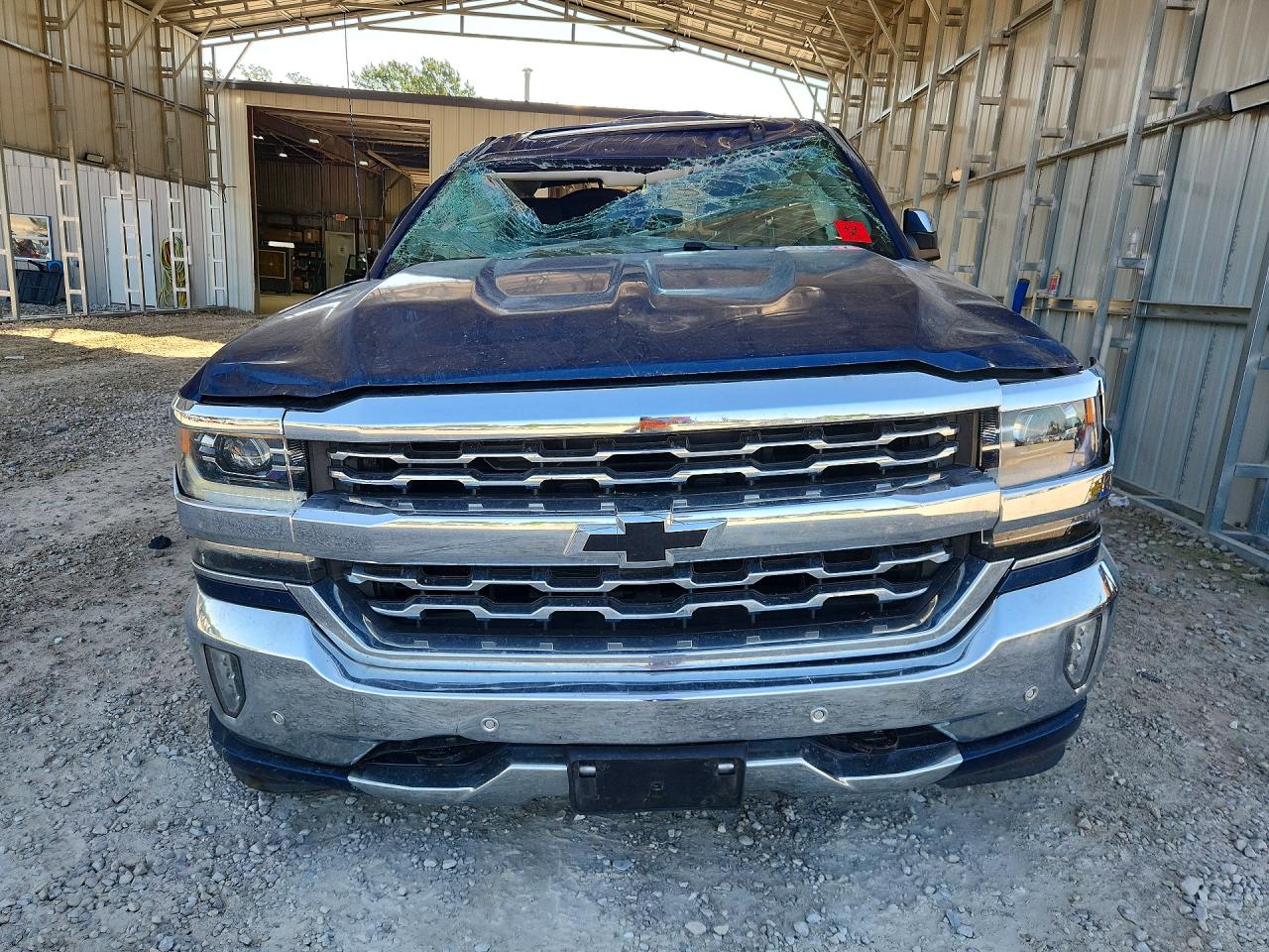 2017 Chevrolet Silverado K1500 Ltz Blue vin: 3GCUKSEC7HG410697