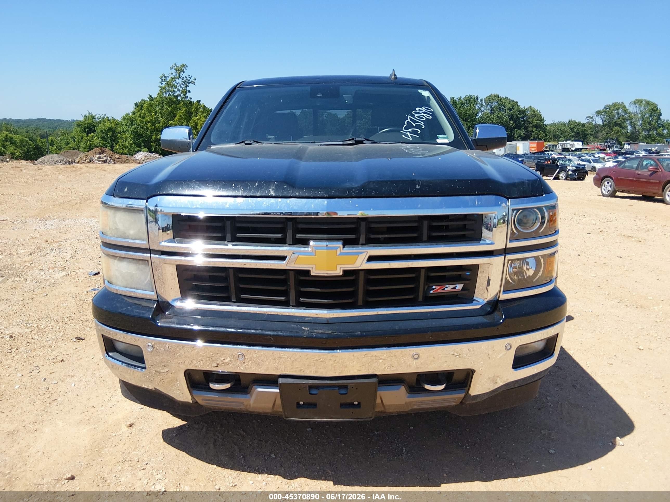 2014 Chevrolet Silverado 1500 Ltz Черный vin: 3GCUKSEC8EG220225
