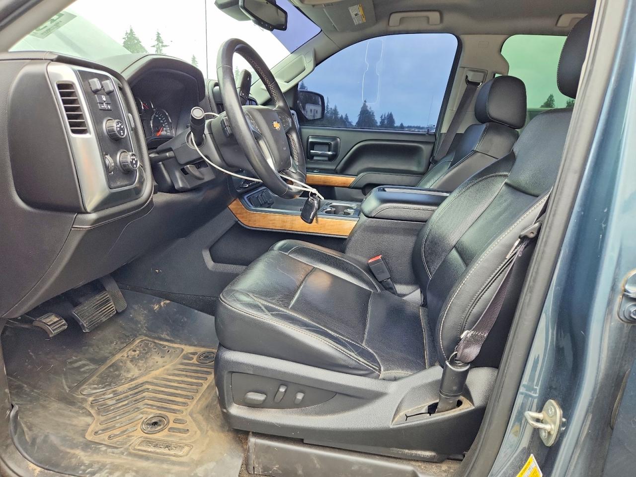 2014 Chevrolet Silverado K1500 Ltz Gray vin: 3GCUKSEC8EG308675