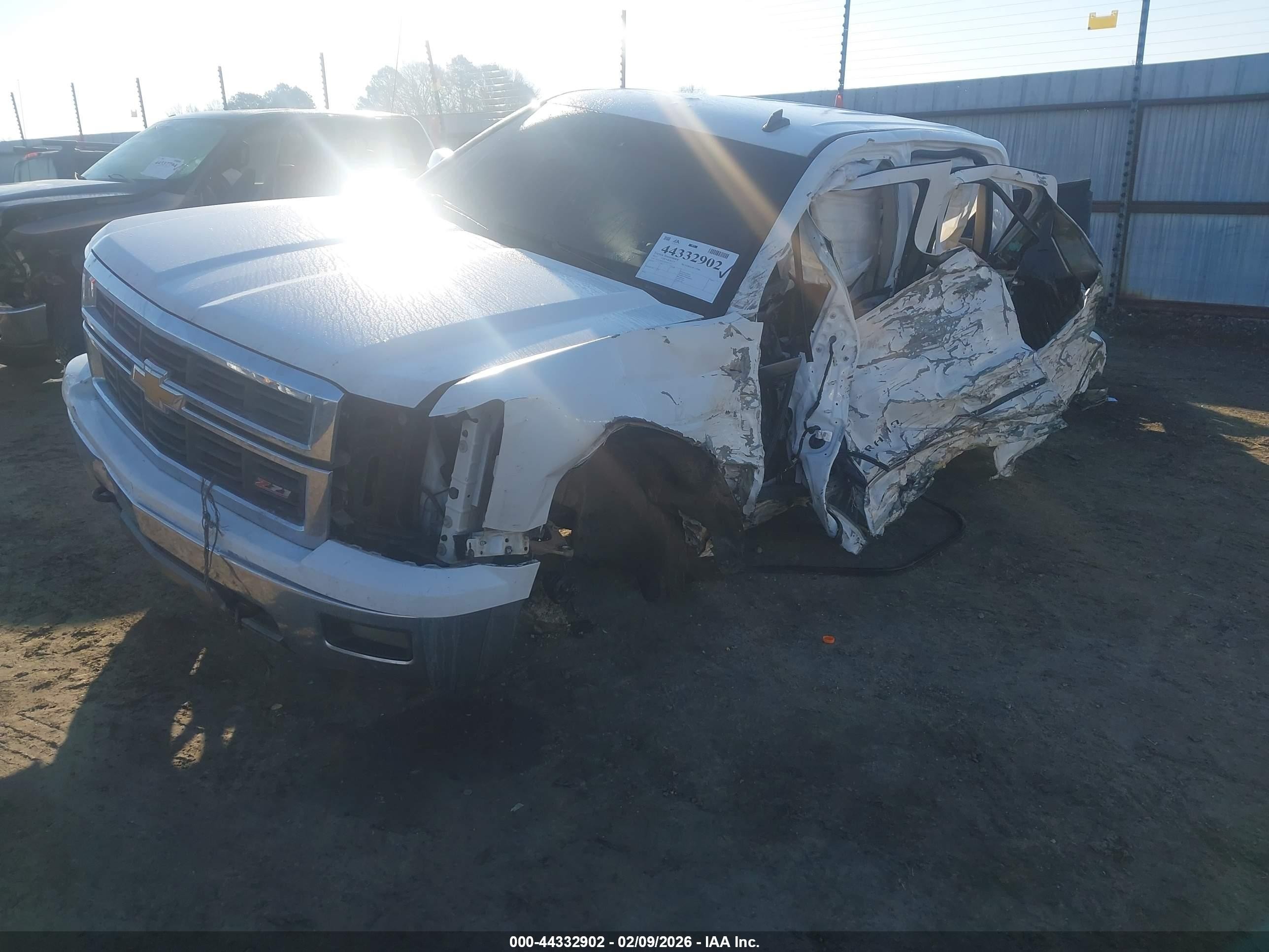 2014 Chevrolet Silverado 1500 2lz White vin: 3GCUKSEC8EG414771