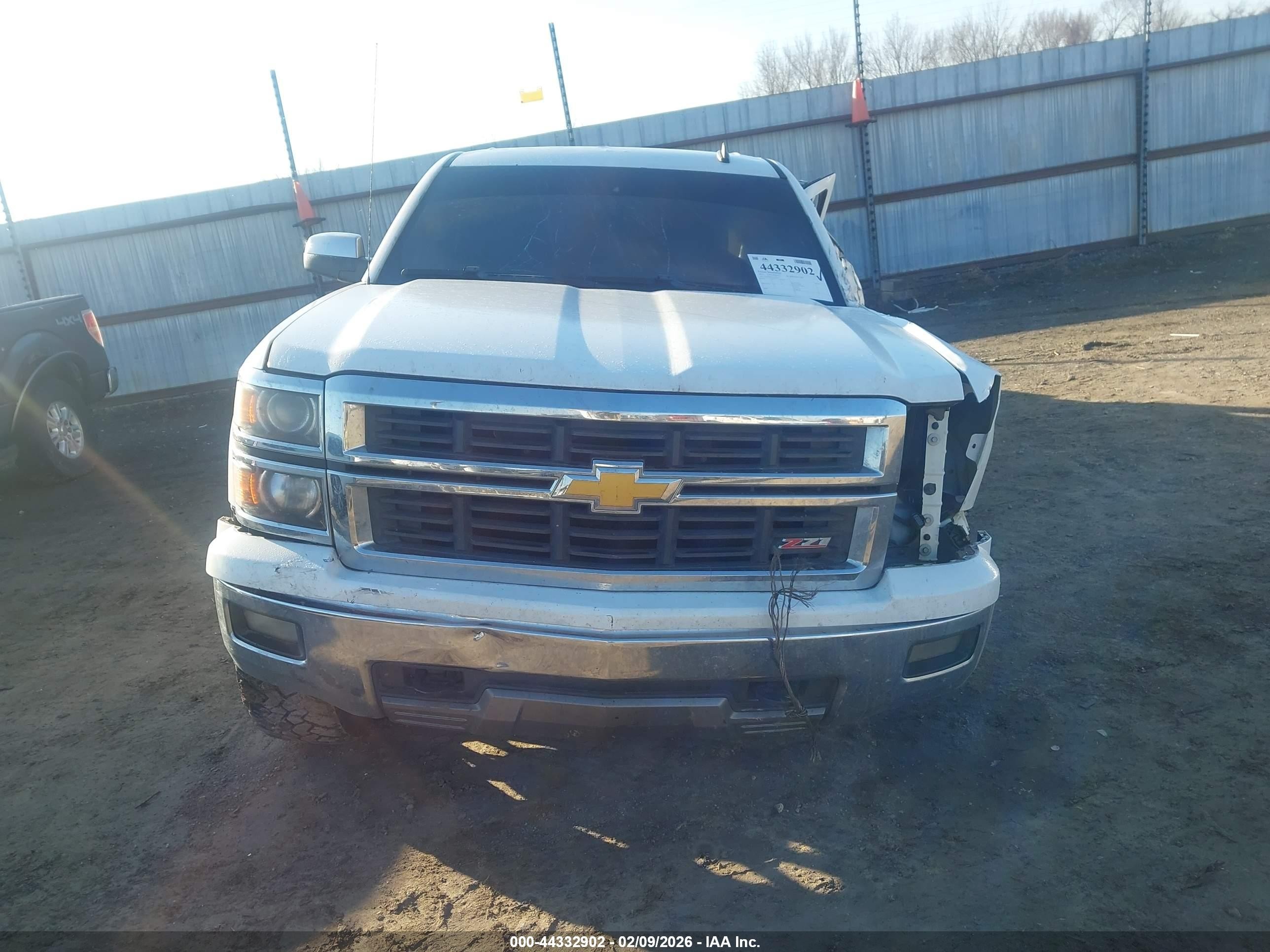 2014 Chevrolet Silverado 1500 2lz White vin: 3GCUKSEC8EG414771