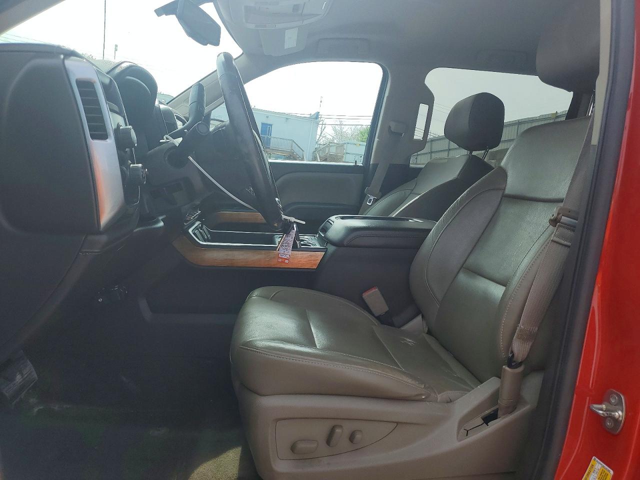 2014 Chevrolet Silverado K1500 Ltz Red vin: 3GCUKSEC8EG451092