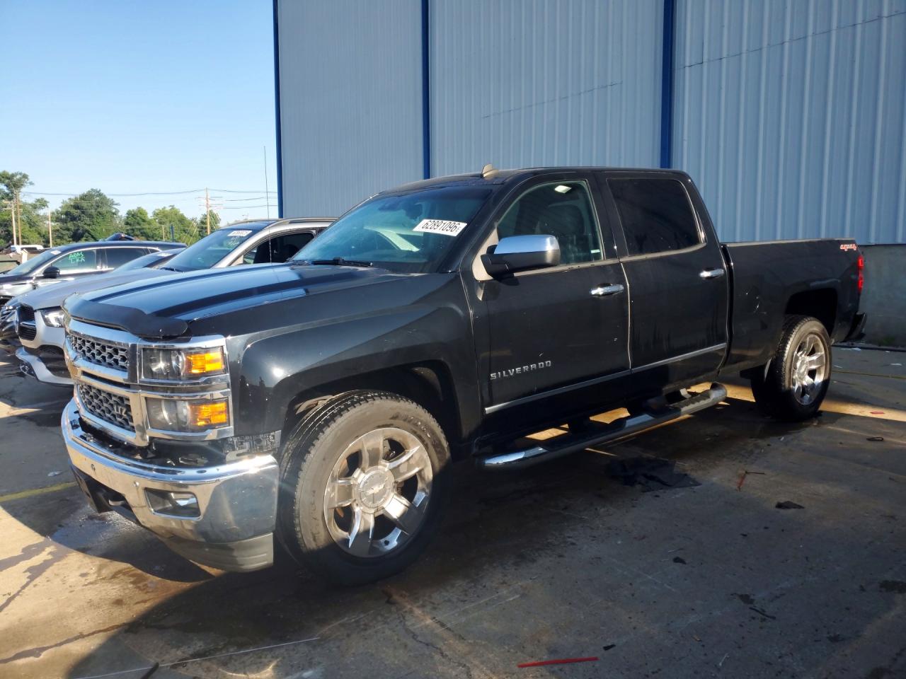 2014 Chevrolet Silverado K1500 Ltz Черный vin: 3GCUKSEC8EG497540