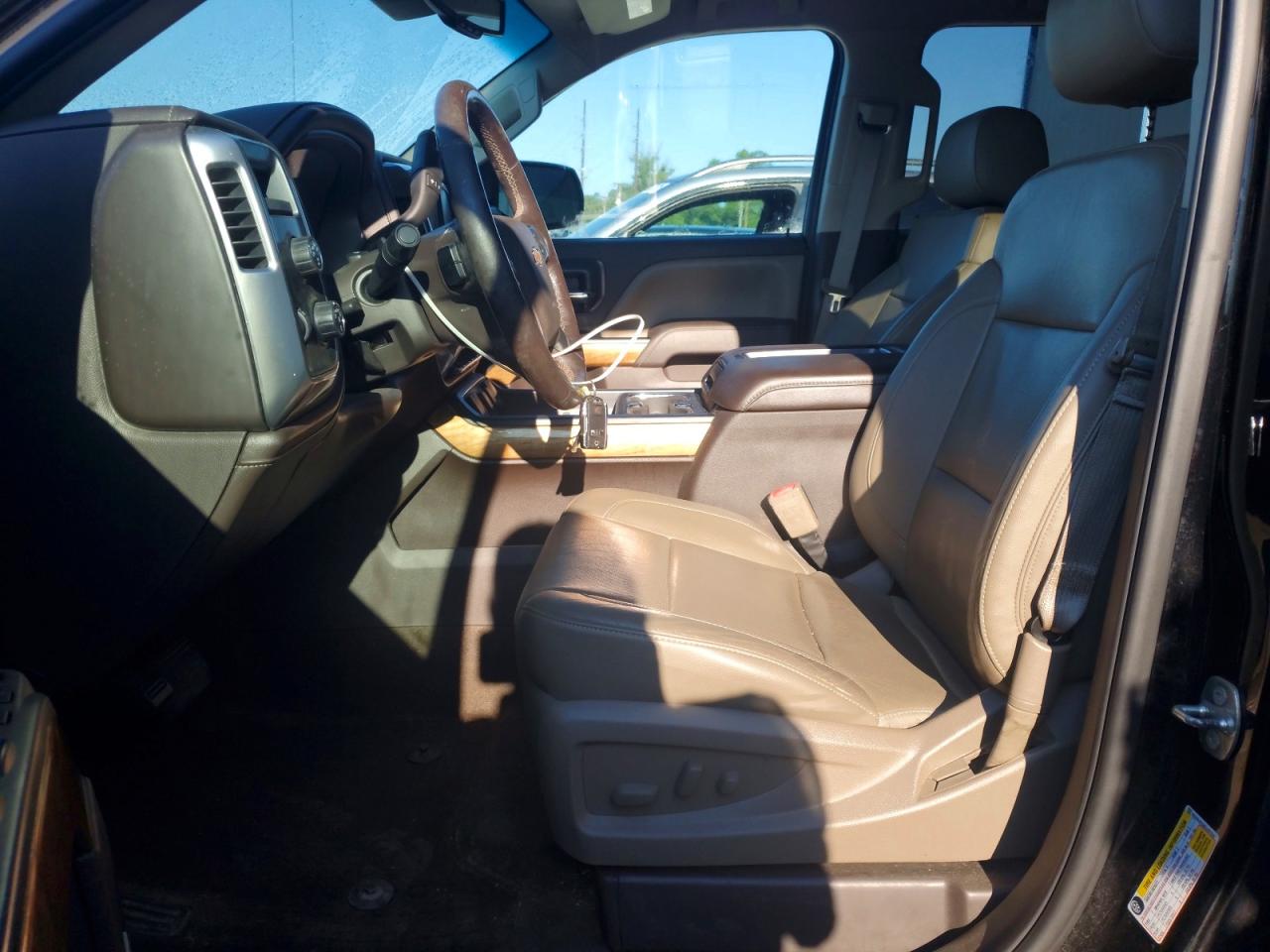 2014 Chevrolet Silverado K1500 Ltz Black vin: 3GCUKSEC8EG497540