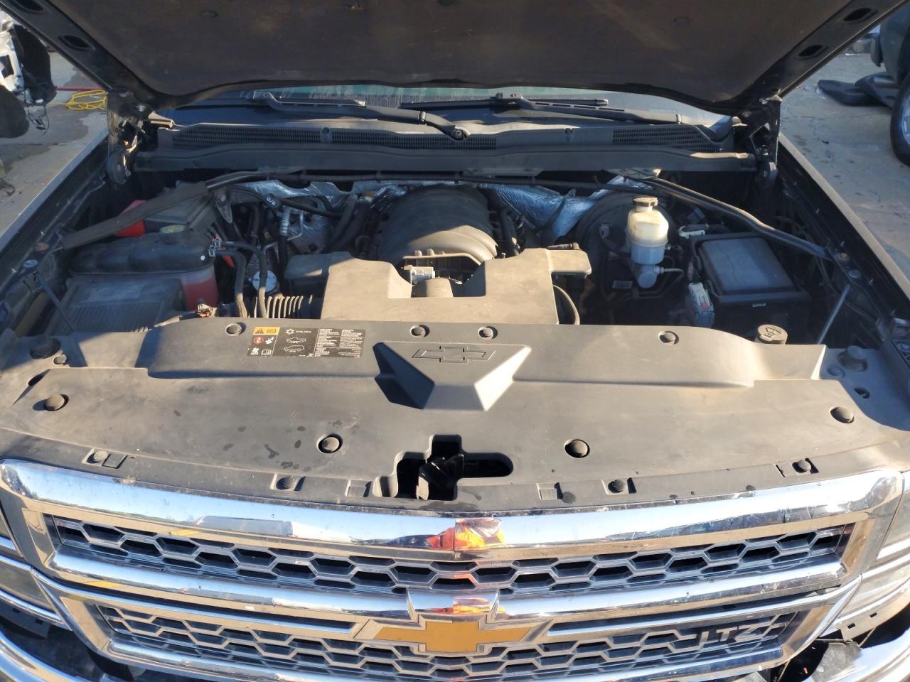 2014 Chevrolet Silverado K1500 Ltz Black vin: 3GCUKSEC8EG497540