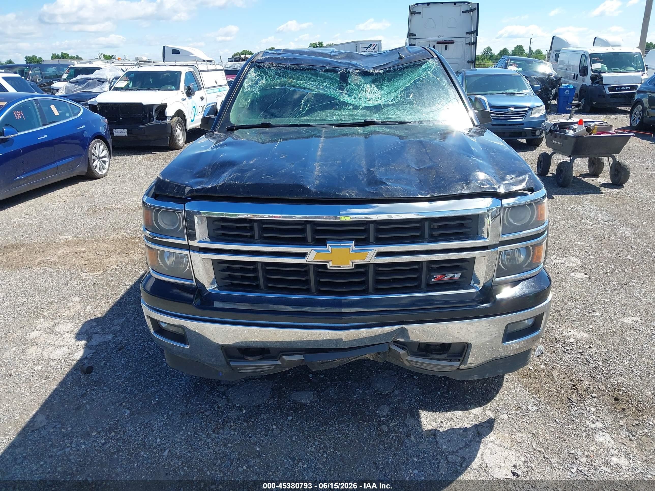2014 Chevrolet Silverado 1500 2lz/ltz Черный vin: 3GCUKSEC8EG502638