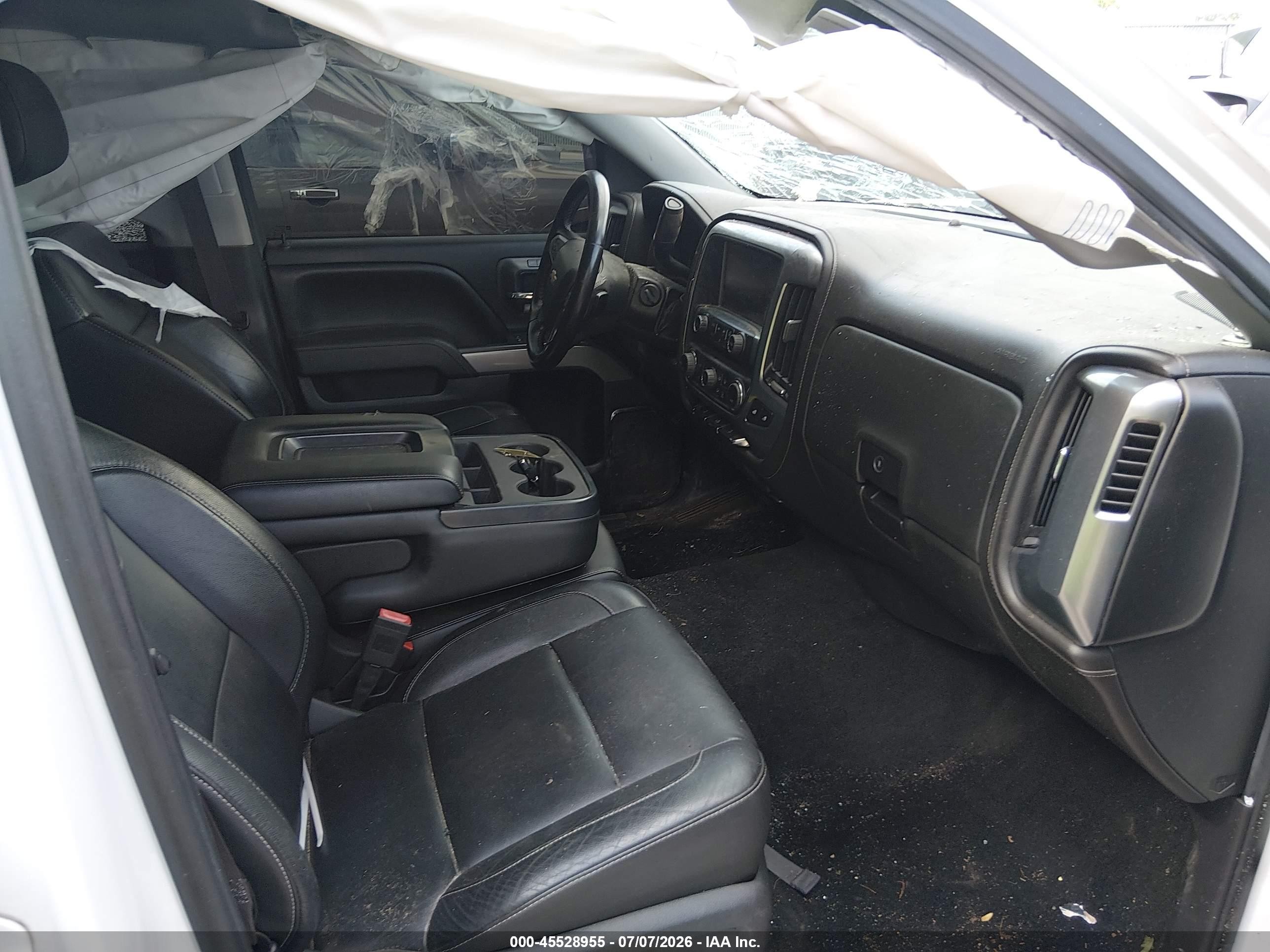 2014 Chevrolet Silverado 1500 Ltz Белый vin: 3GCUKSEC8EG555405