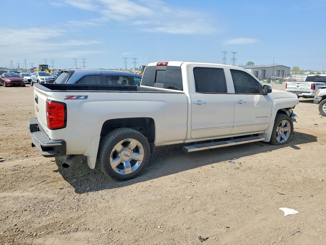 2014 Chevrolet Silverado K1500 Ltz Beige vin: 3GCUKSEC8EG563911