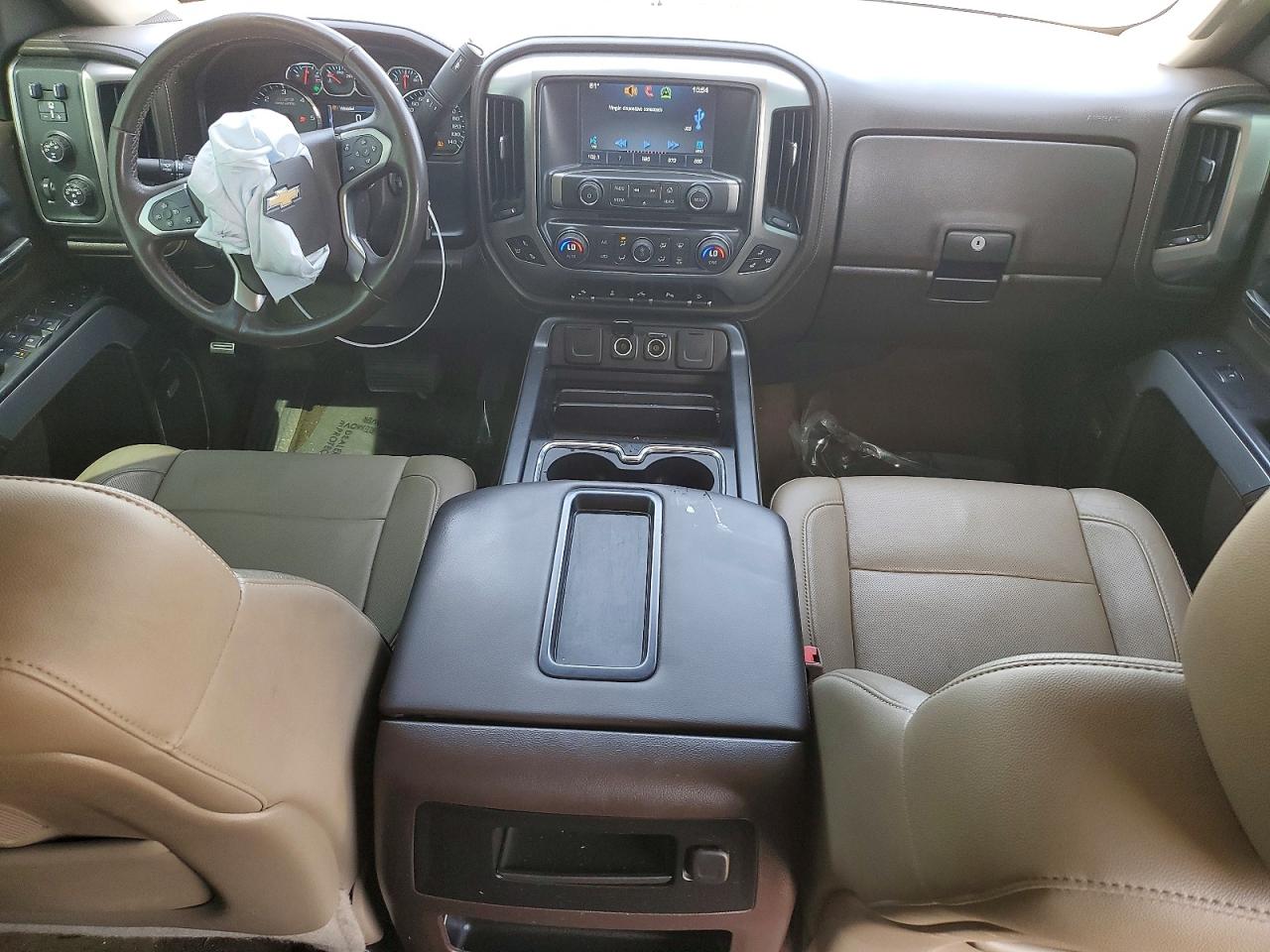 2014 Chevrolet Silverado K1500 Ltz Beige vin: 3GCUKSEC8EG563911