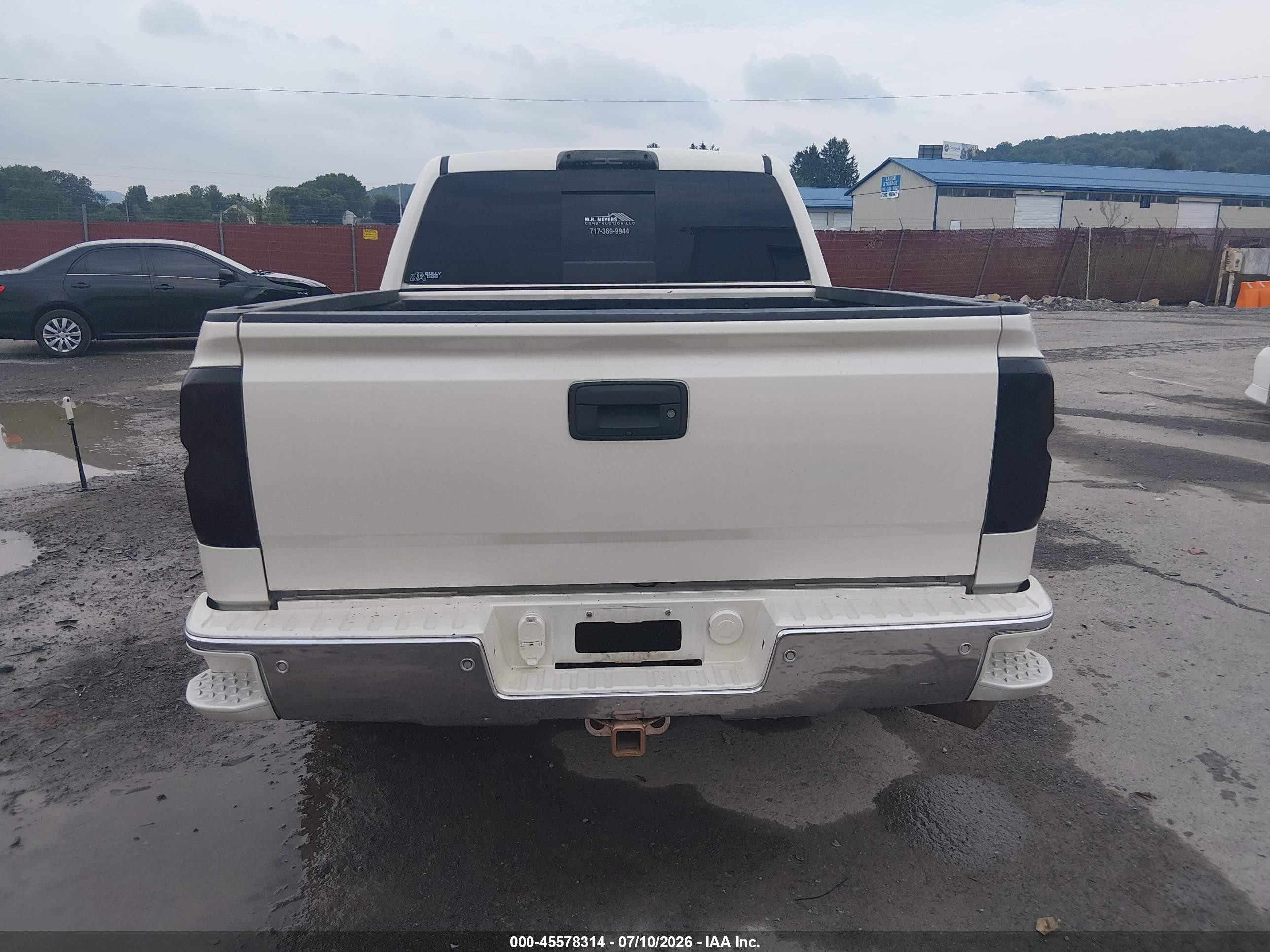 2015 Chevrolet Silverado 1500 Ltz White vin: 3GCUKSEC8FG123043