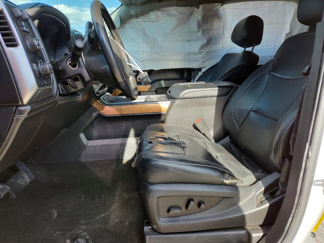 2015 Chevrolet Silverado K1500 Ltz White vin: 3GCUKSEC8FG140361