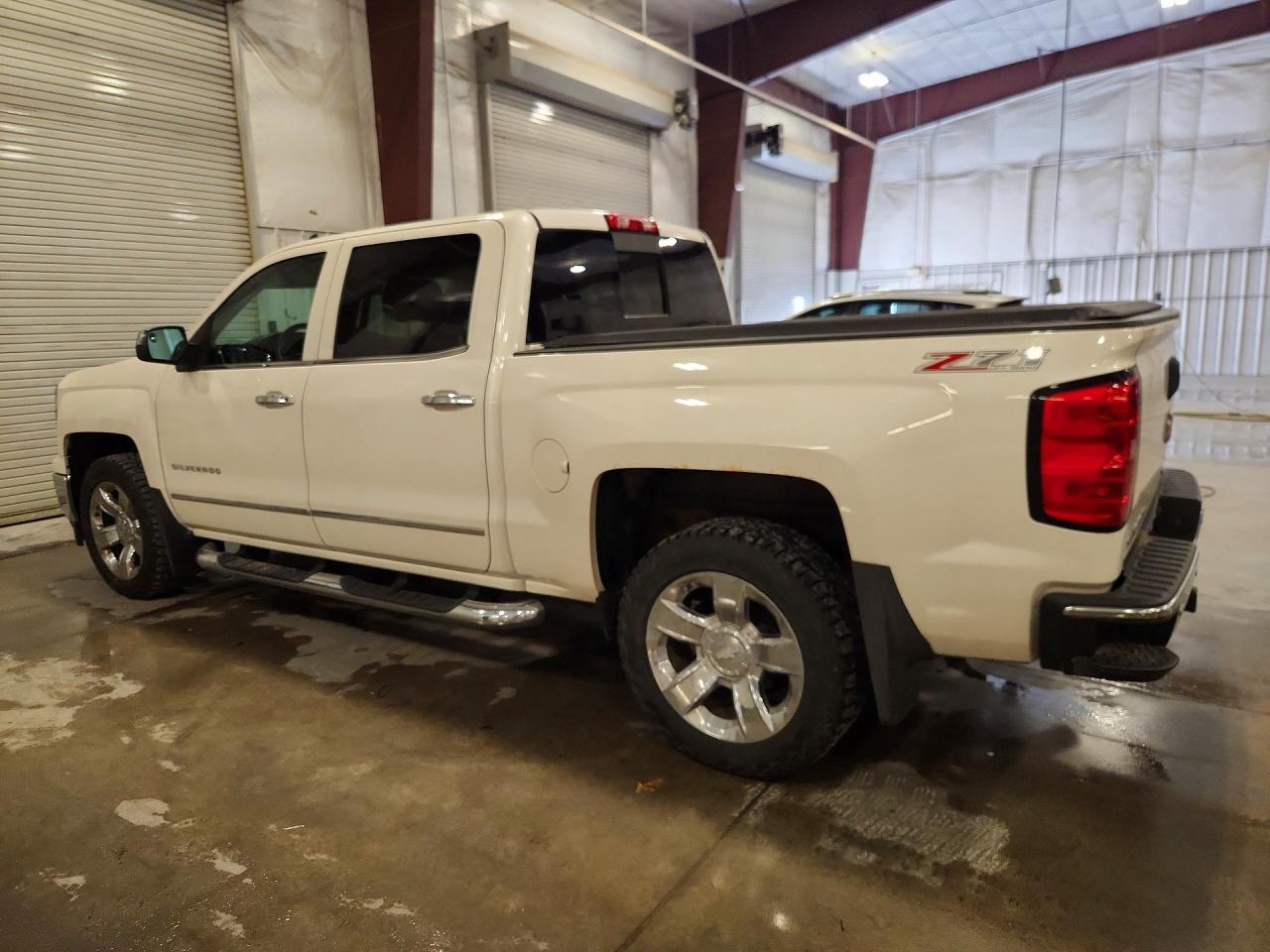 2015 Chevrolet Silverado K1500 Ltz White vin: 3GCUKSEC8FG213146