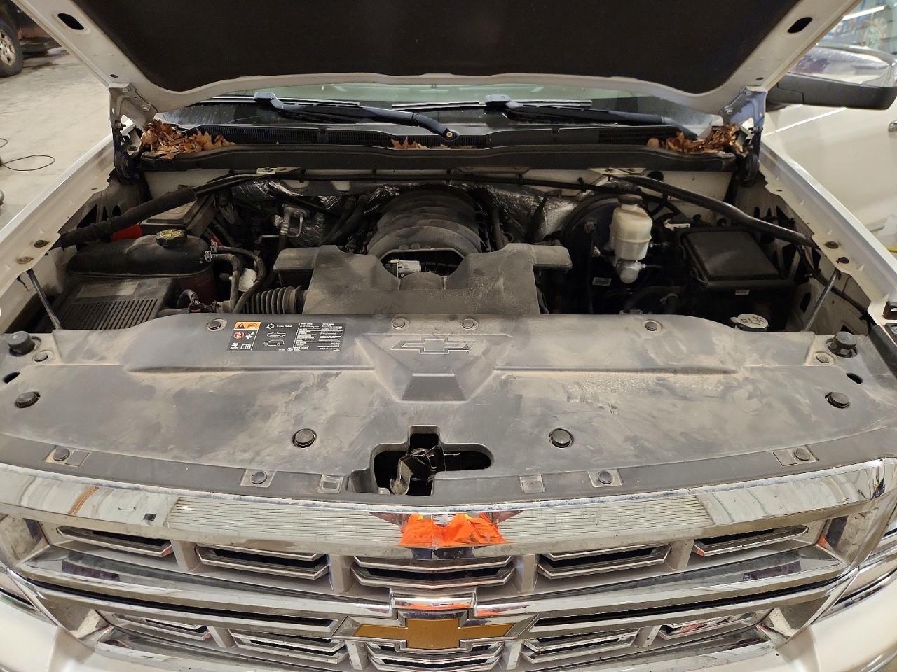 2015 Chevrolet Silverado K1500 Ltz White vin: 3GCUKSEC8FG213146