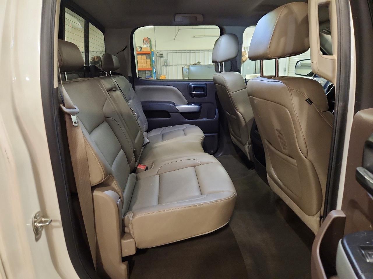 2015 Chevrolet Silverado K1500 Ltz White vin: 3GCUKSEC8FG213146