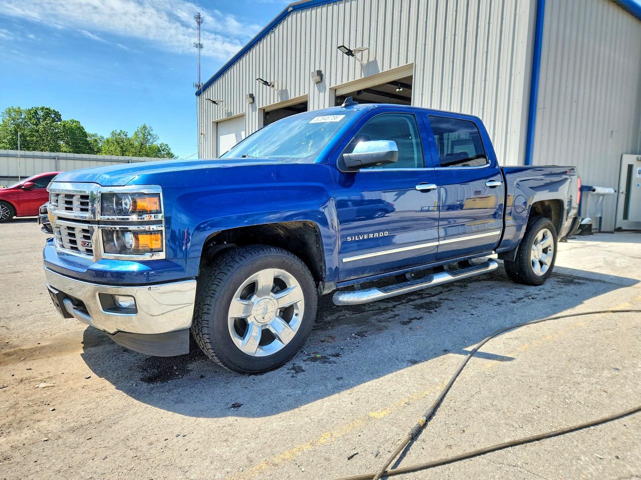 2015 Chevrolet Silverado K1500 Ltz Blue vin: 3GCUKSEC8FG287229
