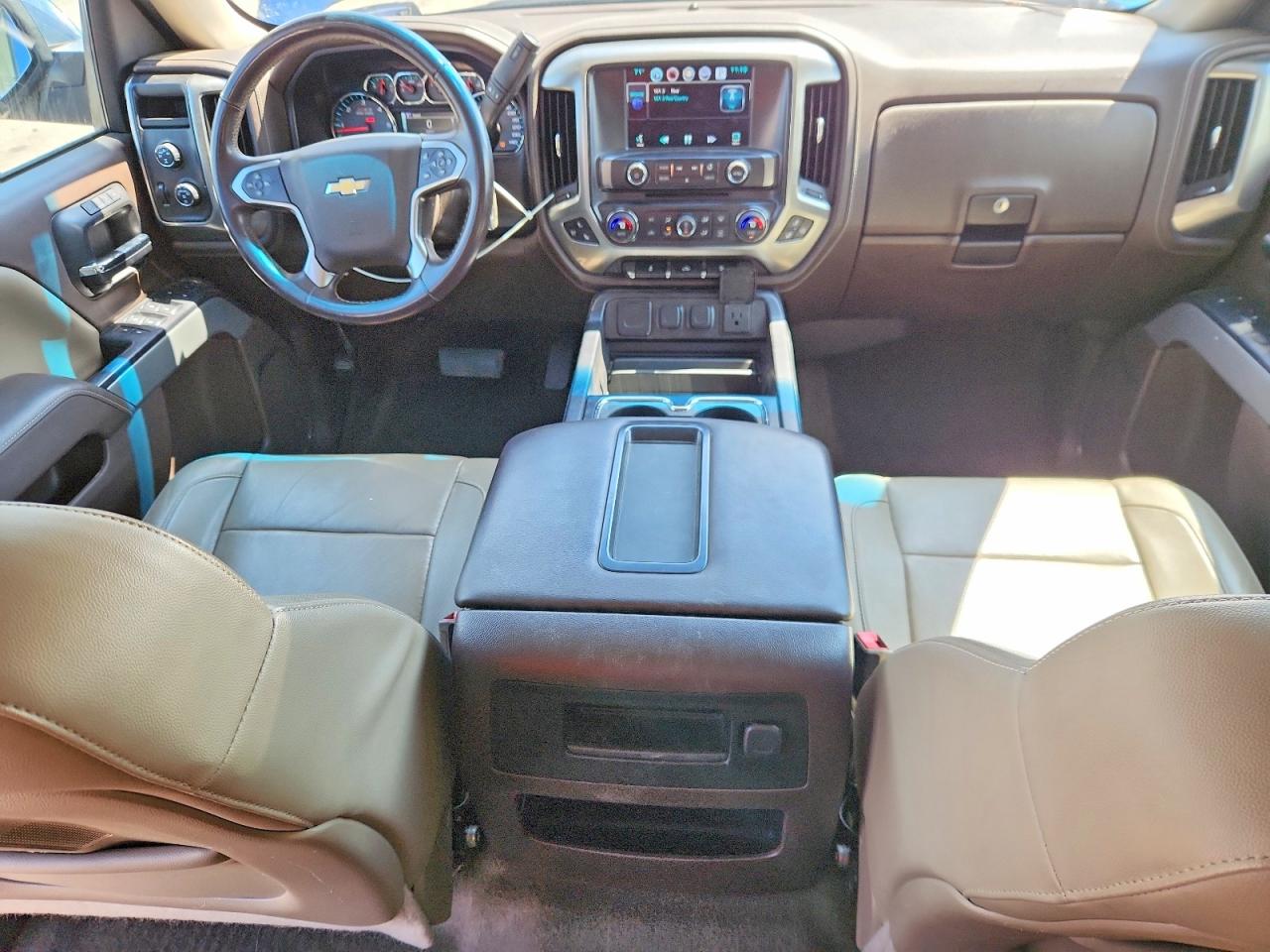 2015 Chevrolet Silverado K1500 Ltz Blue vin: 3GCUKSEC8FG287229