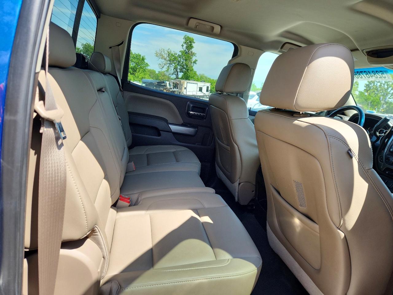 2015 Chevrolet Silverado K1500 Ltz Blue vin: 3GCUKSEC8FG287229