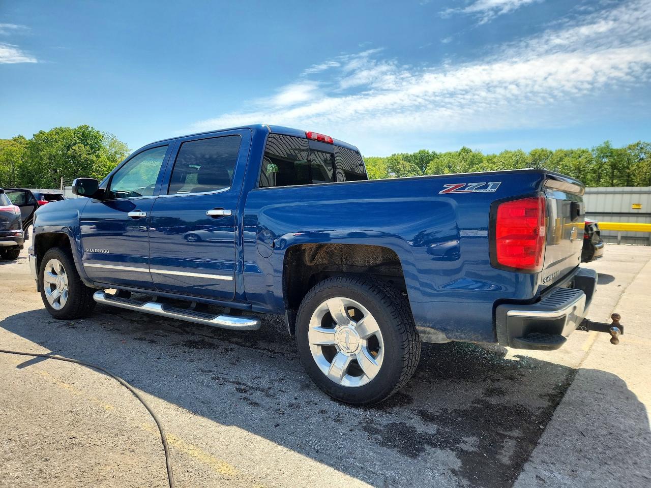 2015 Chevrolet Silverado K1500 Ltz Blue vin: 3GCUKSEC8FG287229