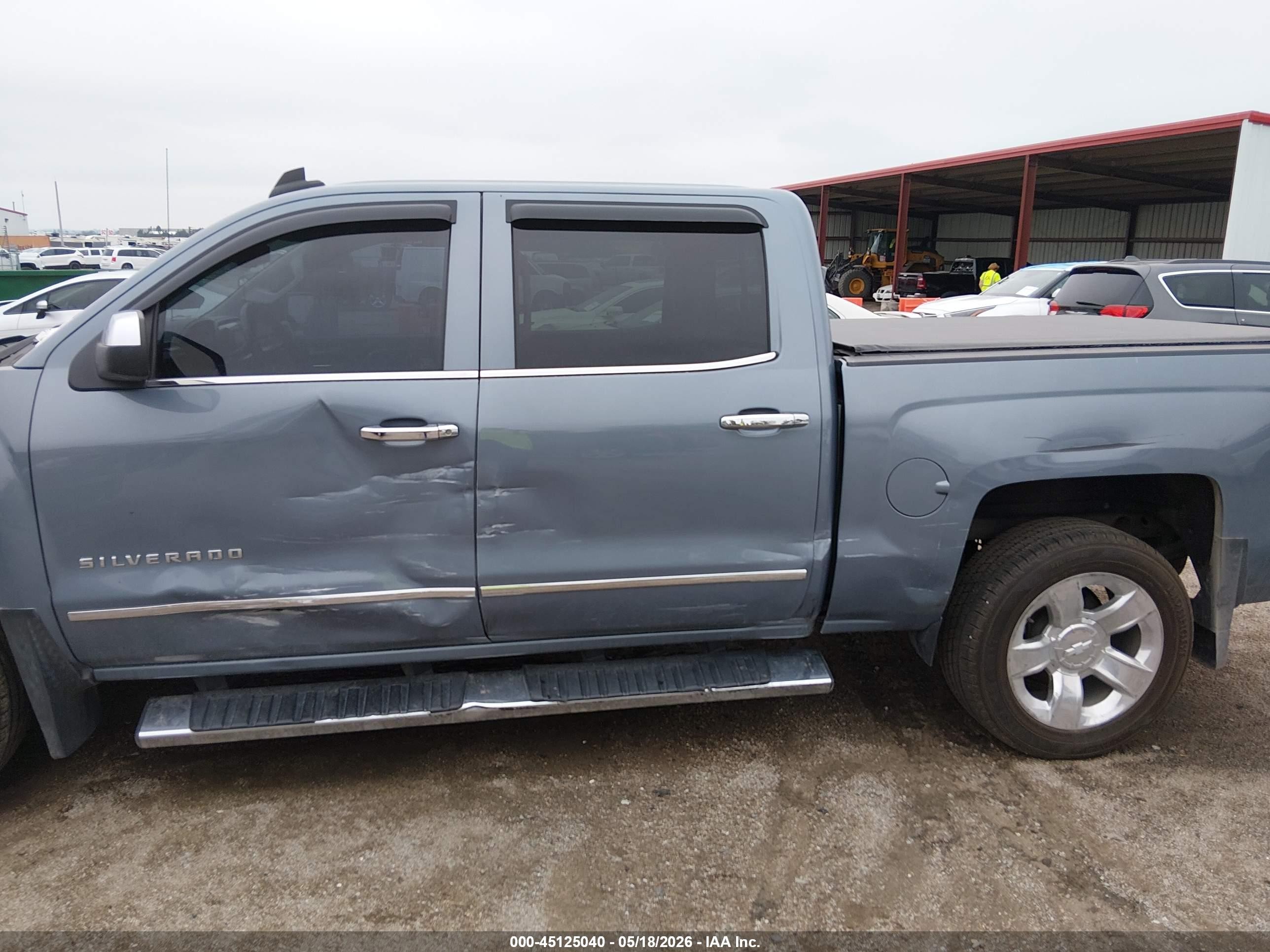 2015 Chevrolet Silverado 1500 1lz Light Blue vin: 3GCUKSEC8FG319189