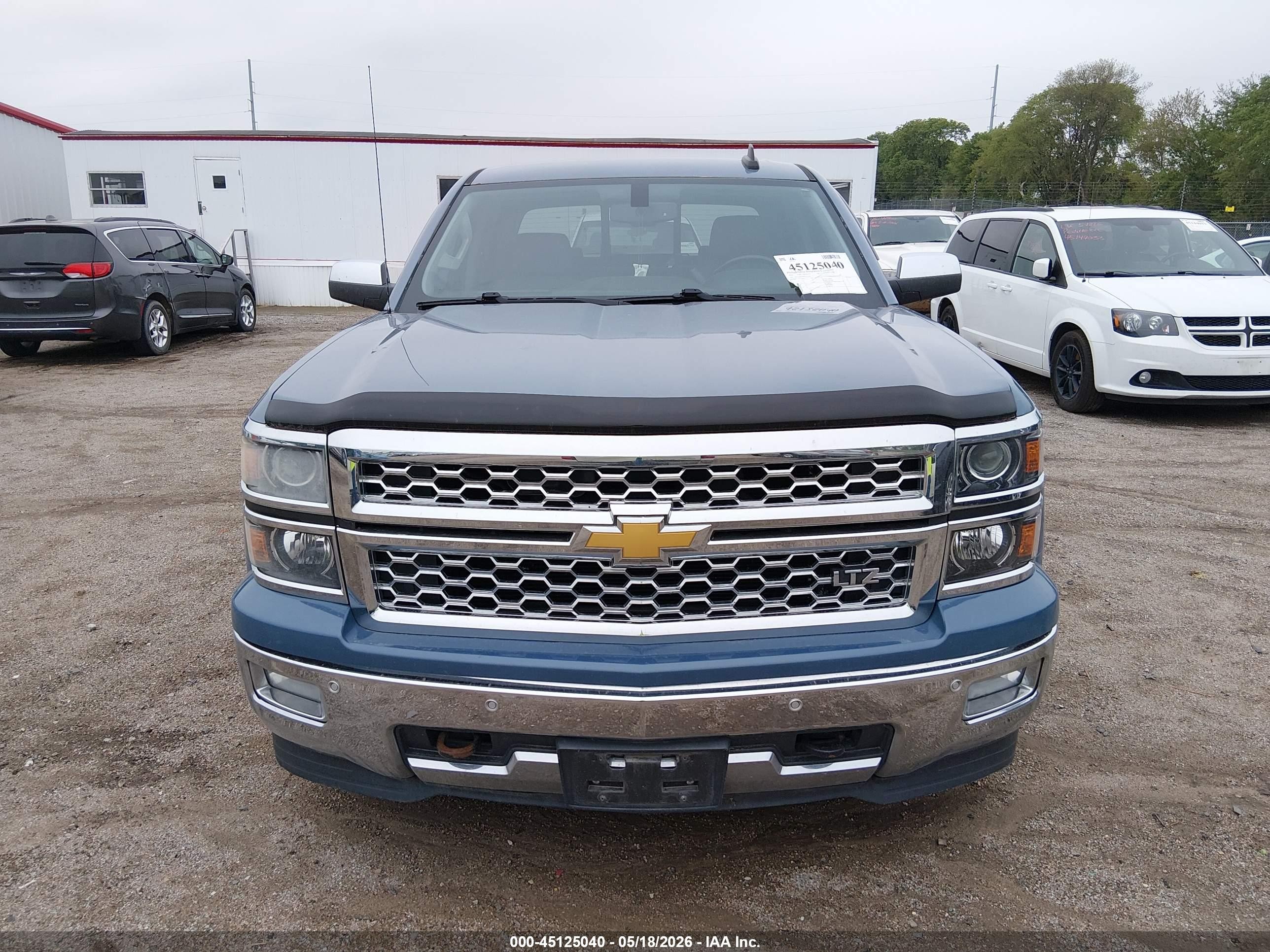 2015 Chevrolet Silverado 1500 1lz Light Blue vin: 3GCUKSEC8FG319189