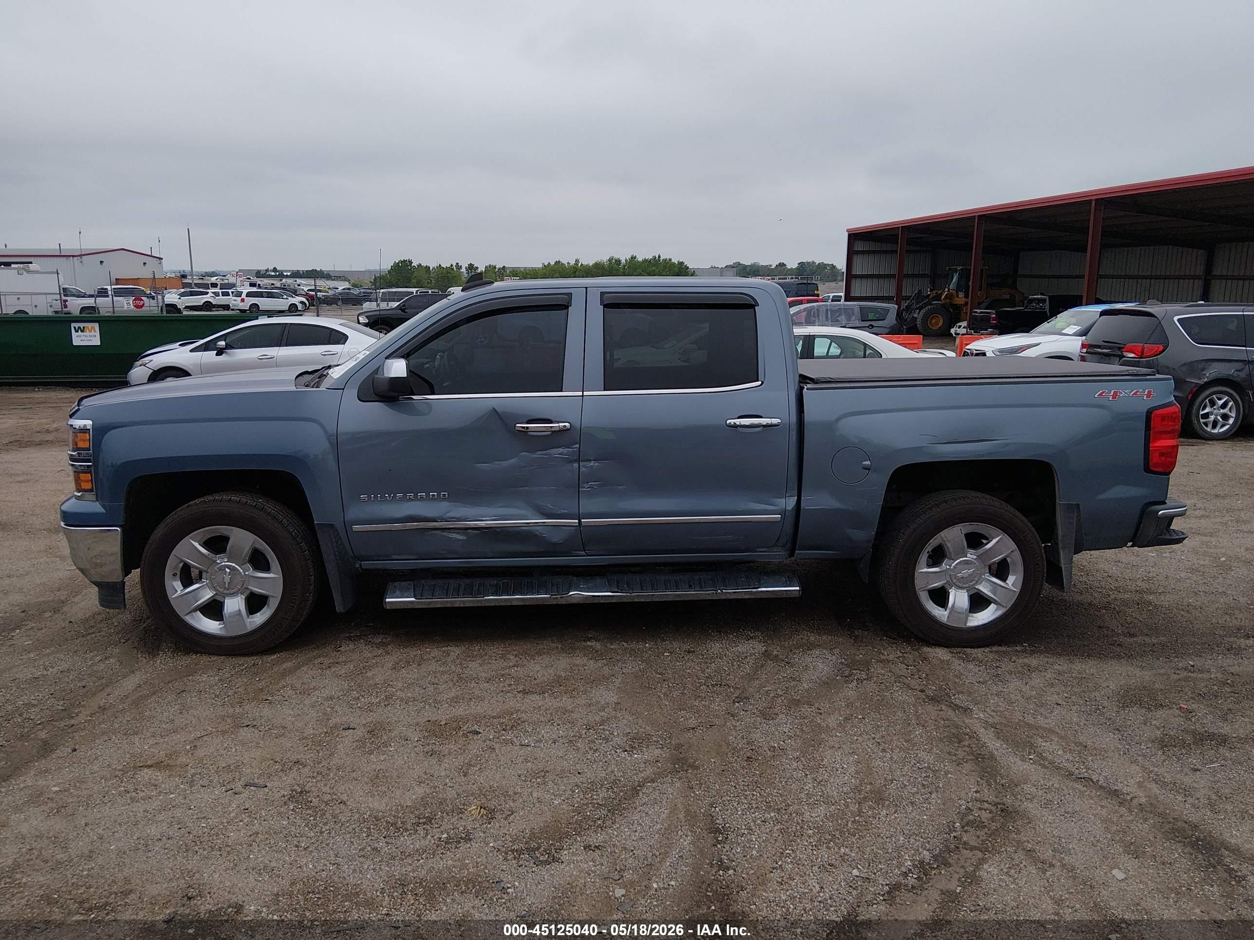 2015 Chevrolet Silverado 1500 1lz Light Blue vin: 3GCUKSEC8FG319189