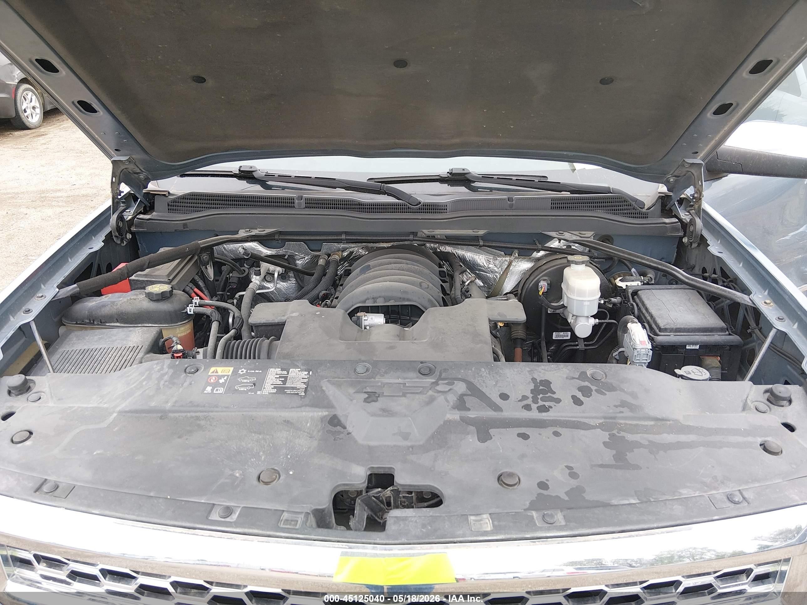 2015 Chevrolet Silverado 1500 1lz Light Blue vin: 3GCUKSEC8FG319189